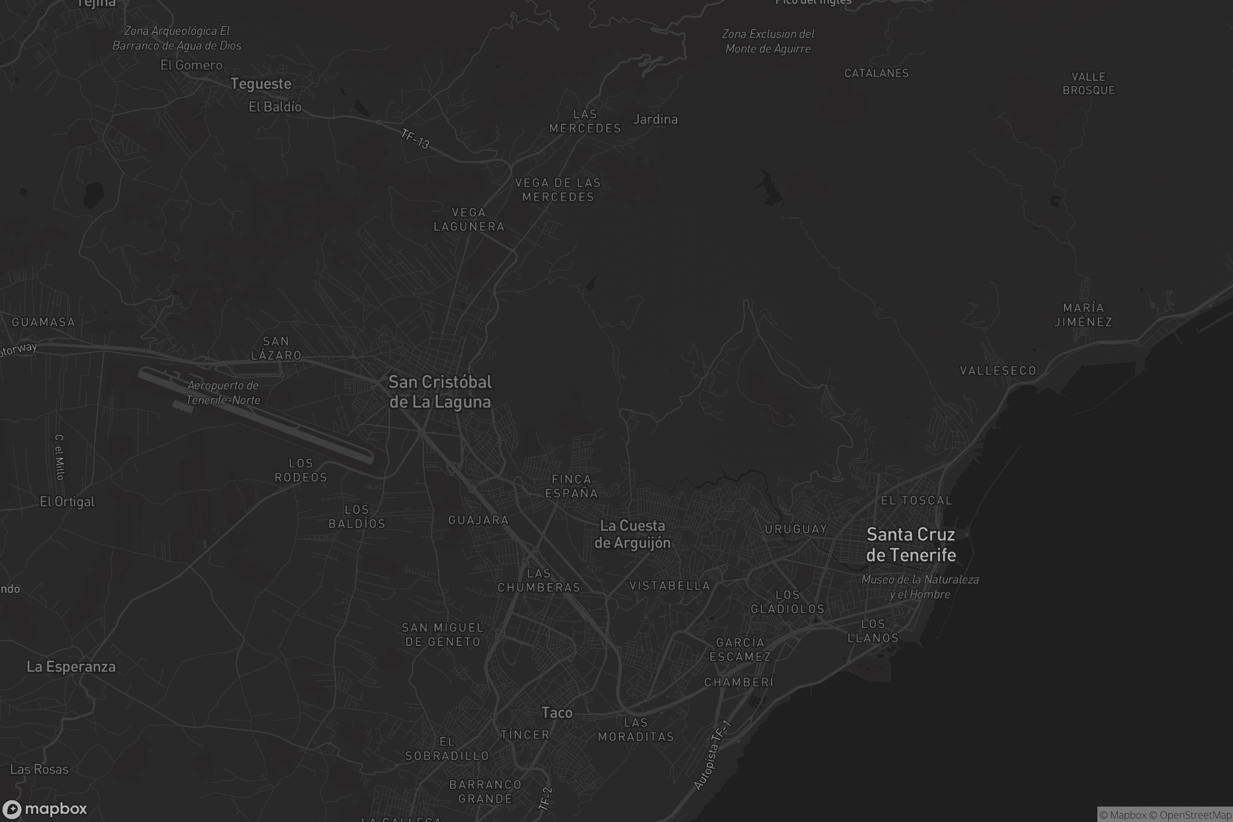 Mapa de Valle Tabares