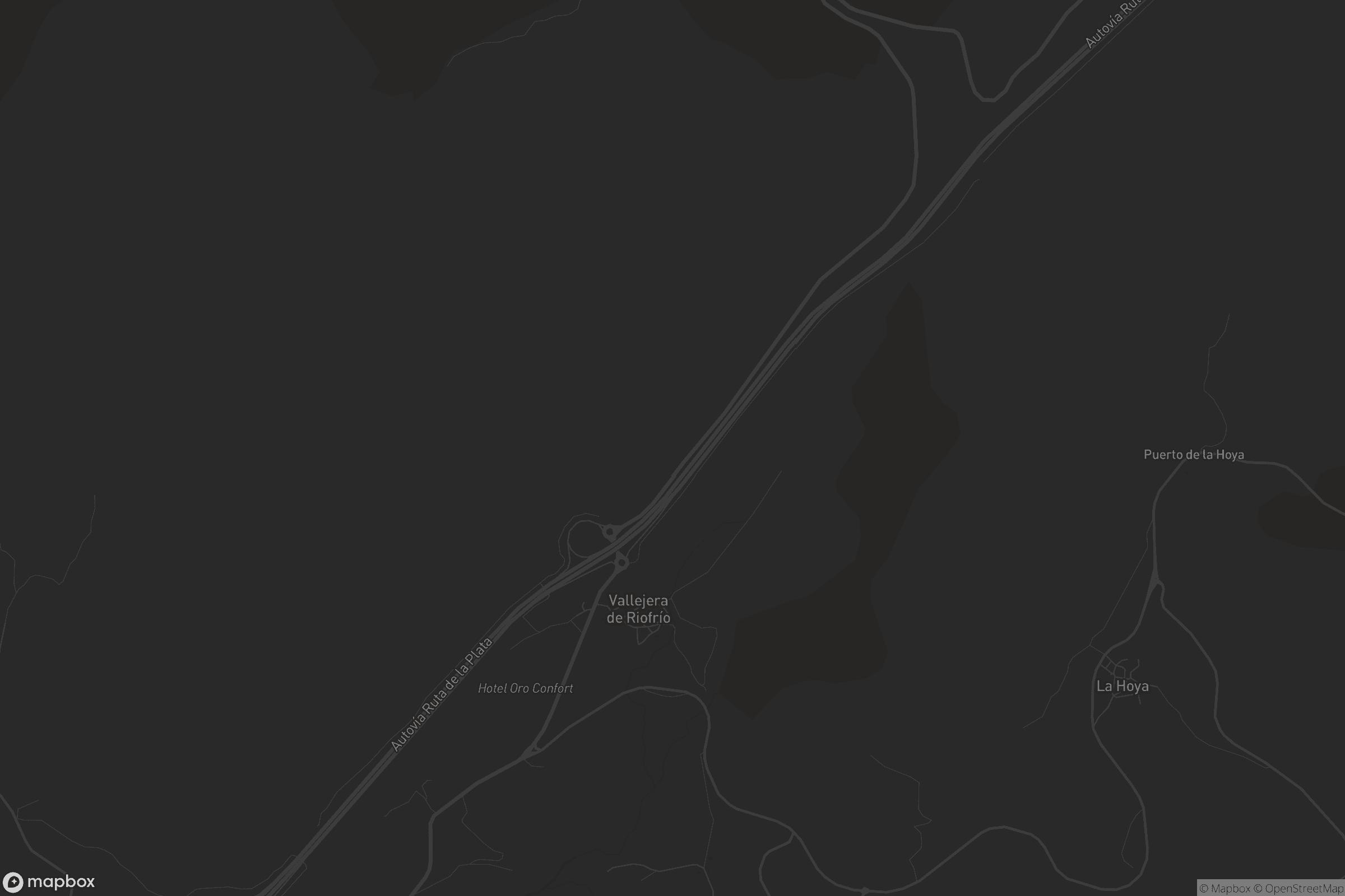 Mapa de Vallejera de Riofrío