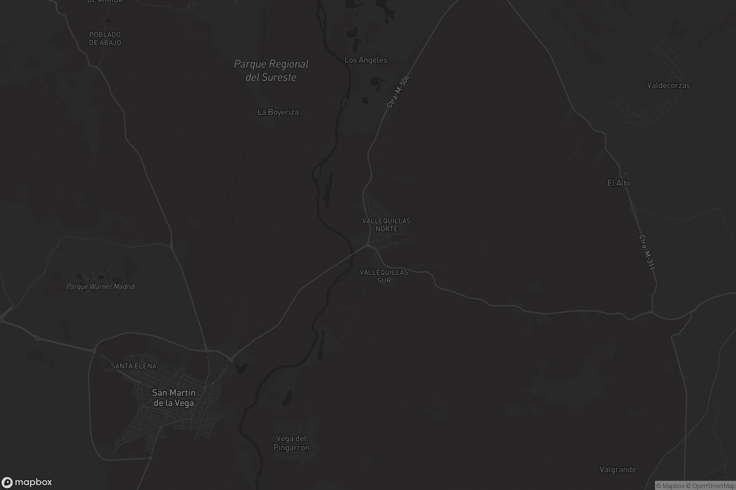 Mapa de Vallequillas