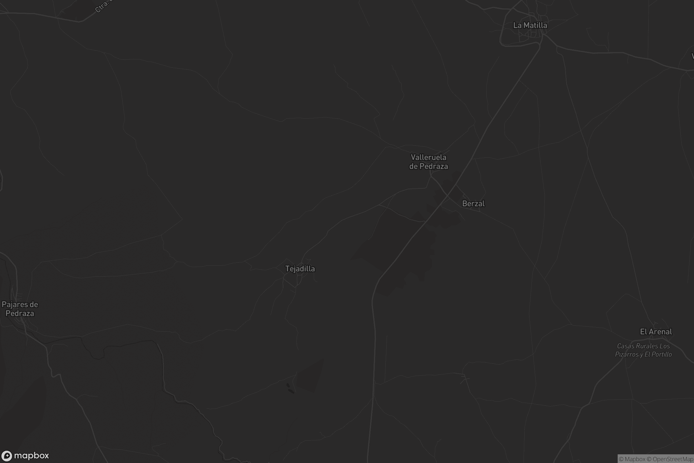 Mapa de Valleruela de Pedraza