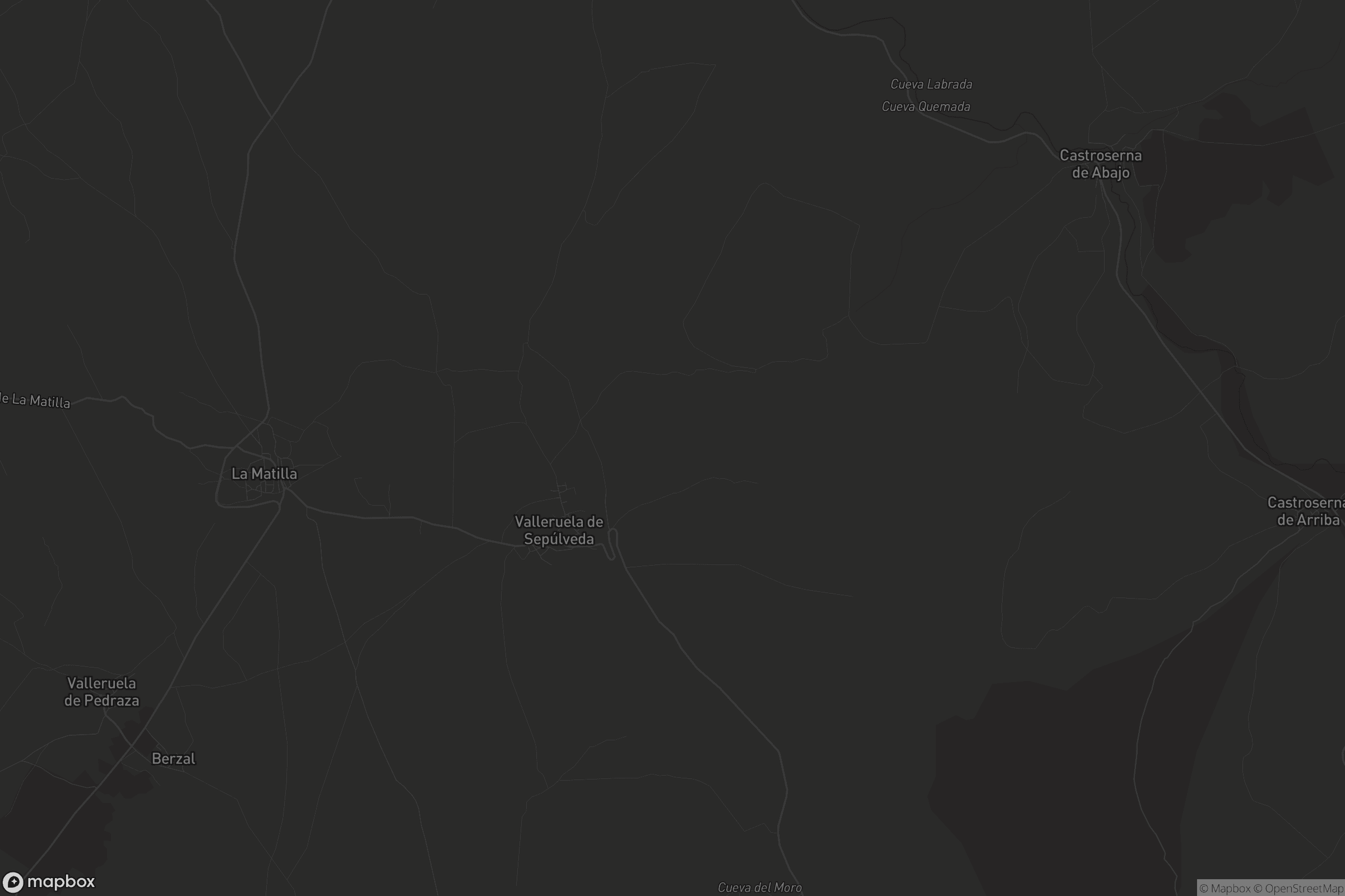 Mapa de Valleruela de Sepúlveda