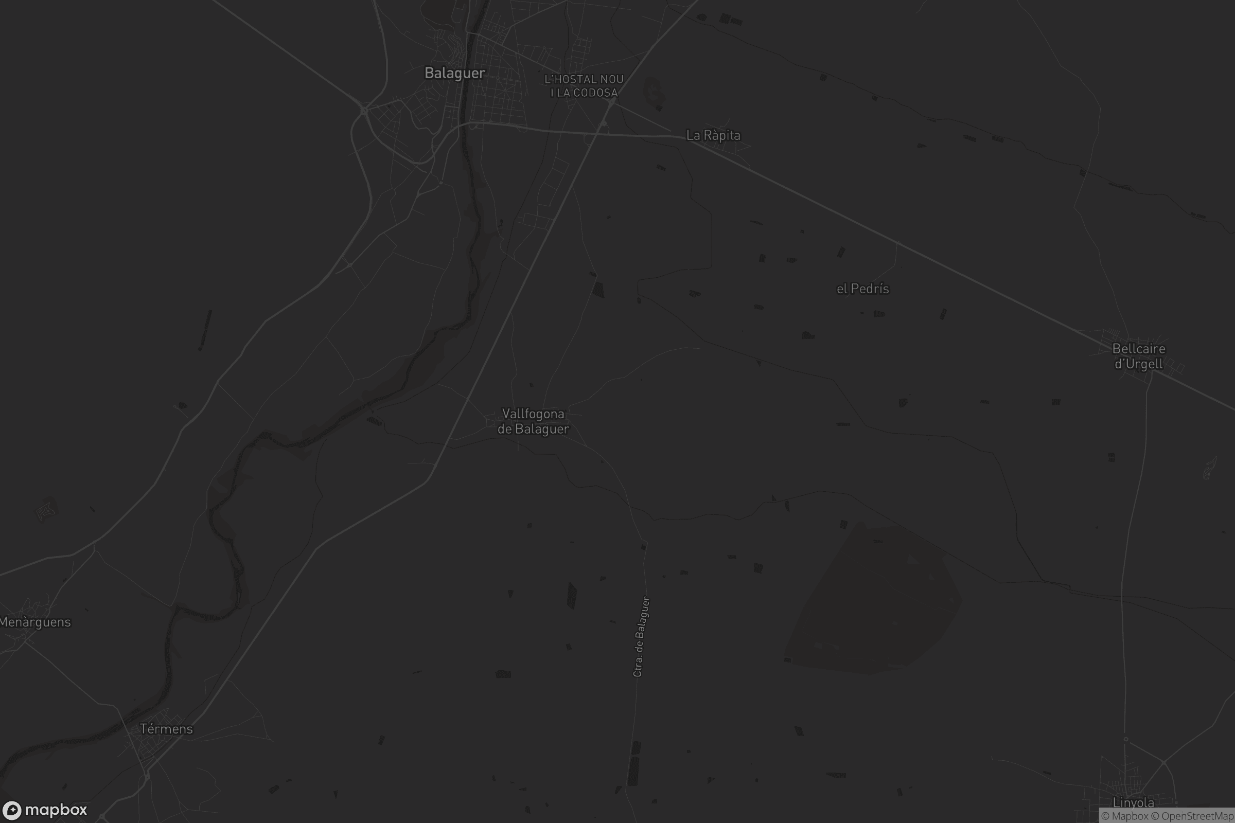 Mapa de Vallfogona de Balaguer