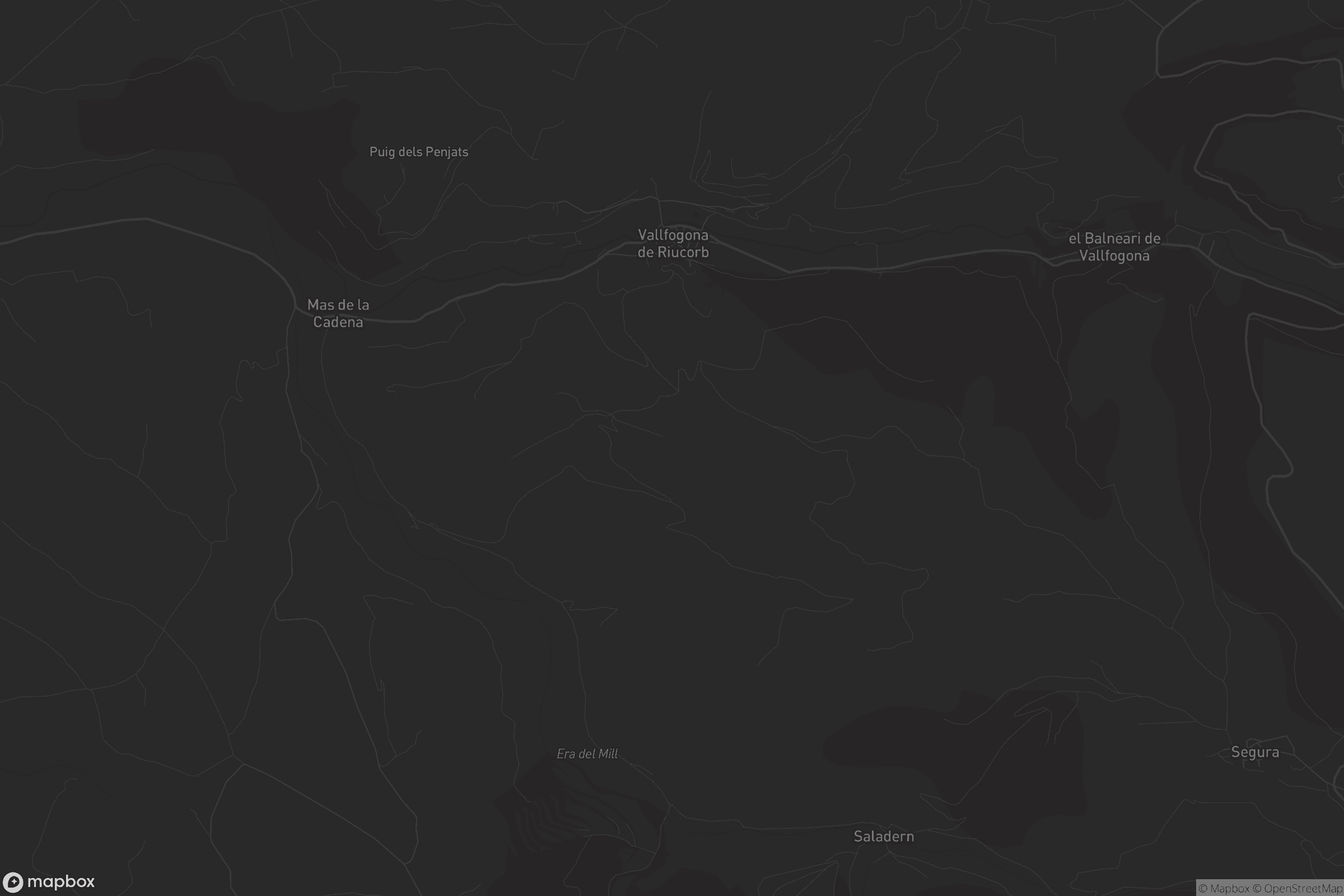 Mapa de Vallfogona de Riucorb