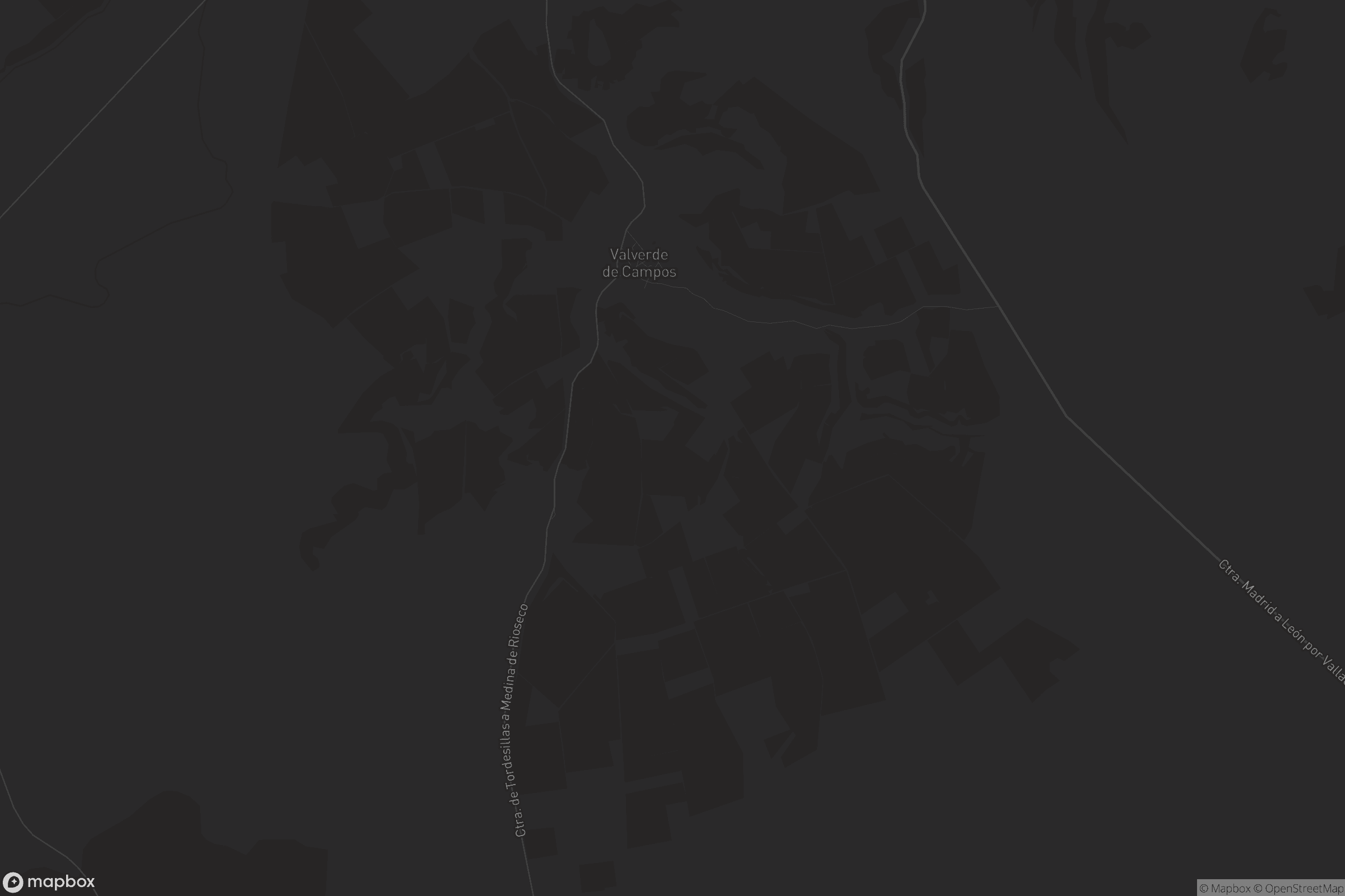 Mapa de Valverde de Campos