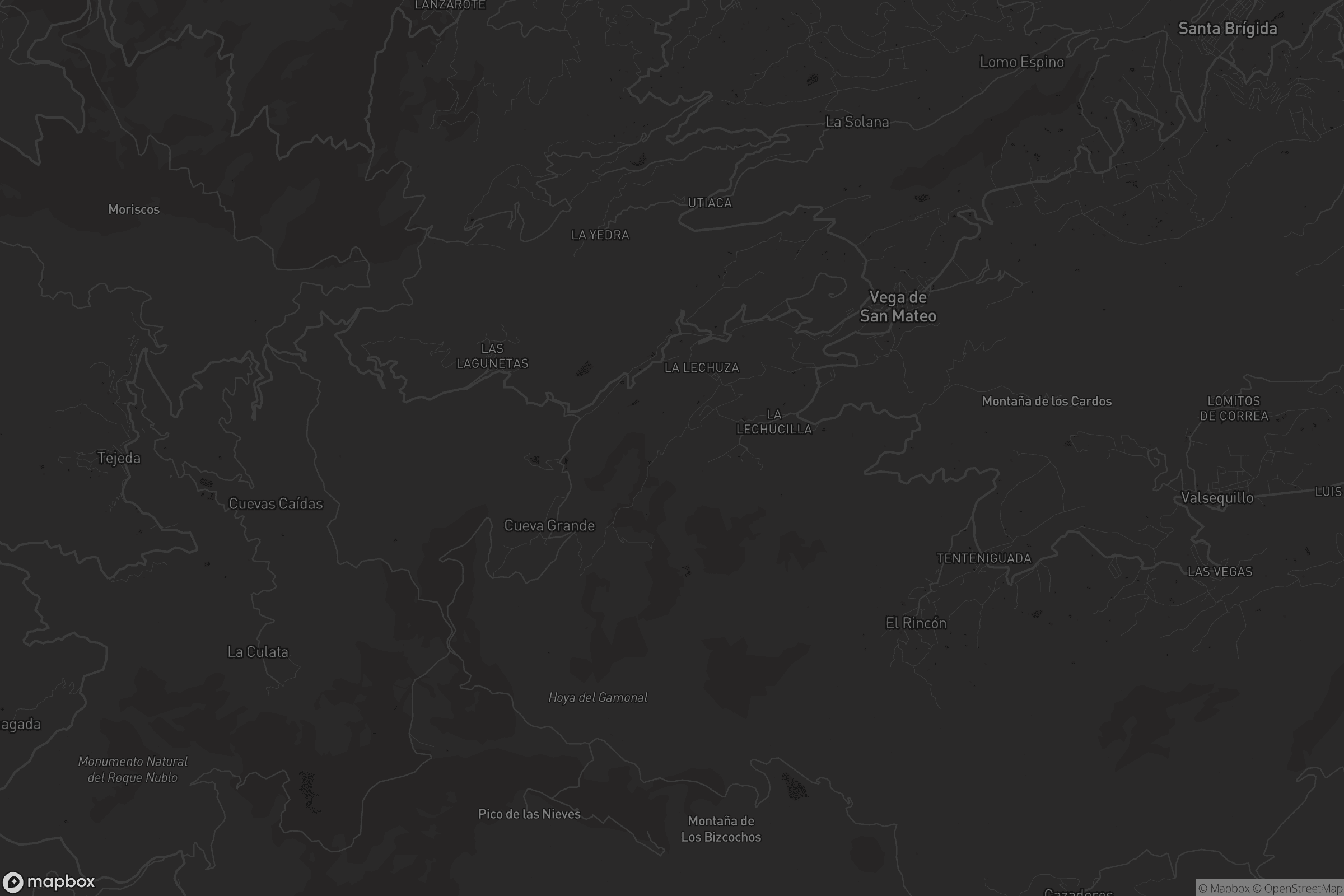 Mapa de Vega de San Mateo