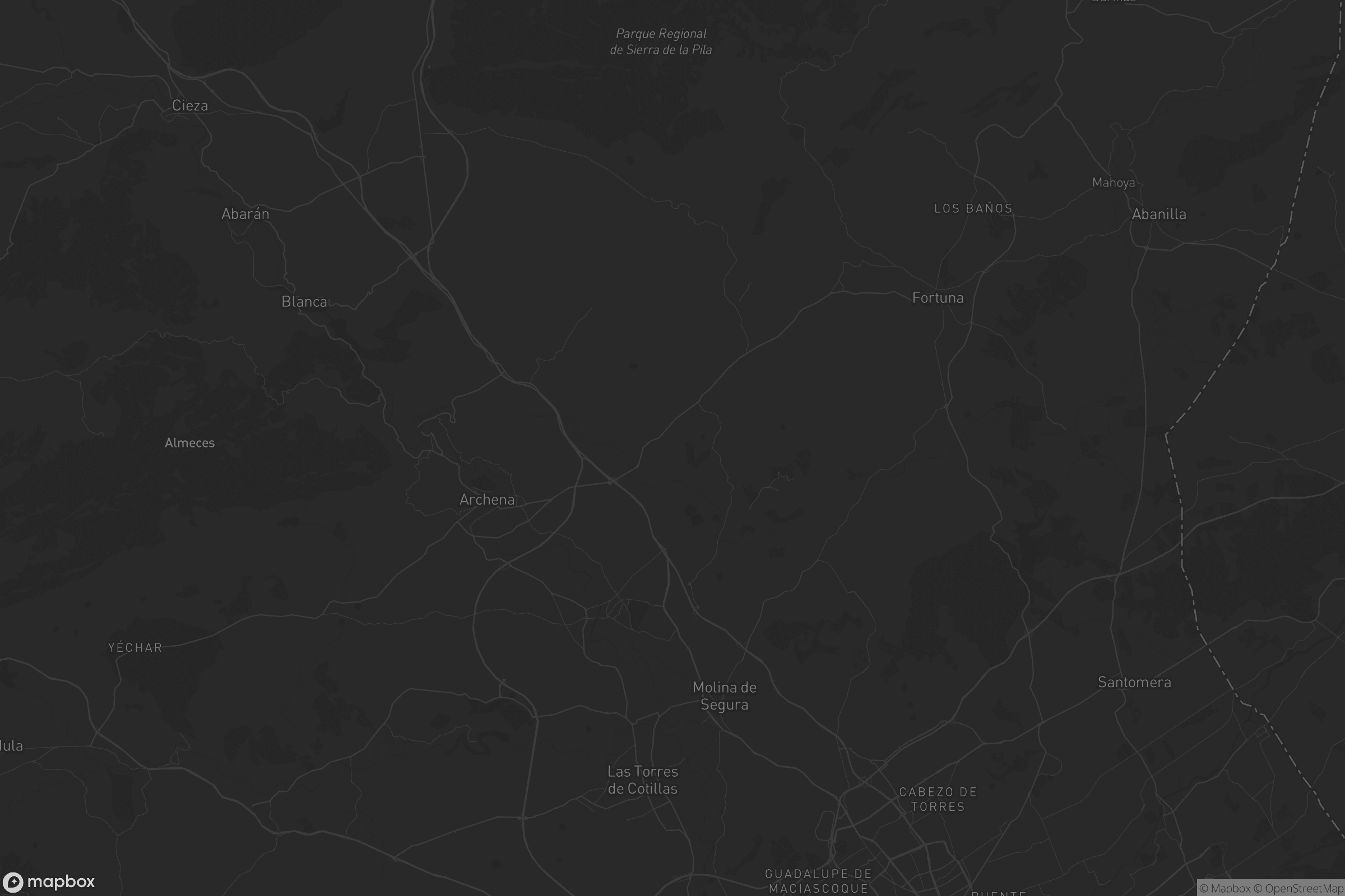 Mapa de Vega Media del Segura