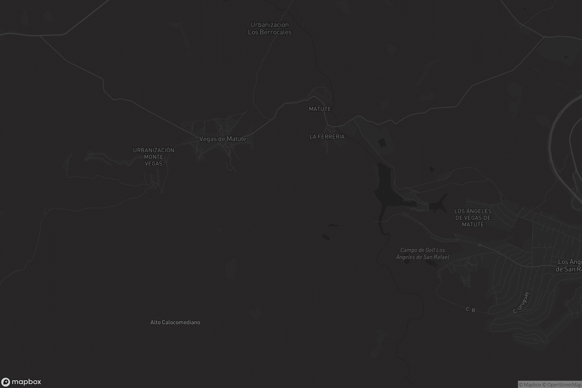 Mapa de Vegas de Matute
