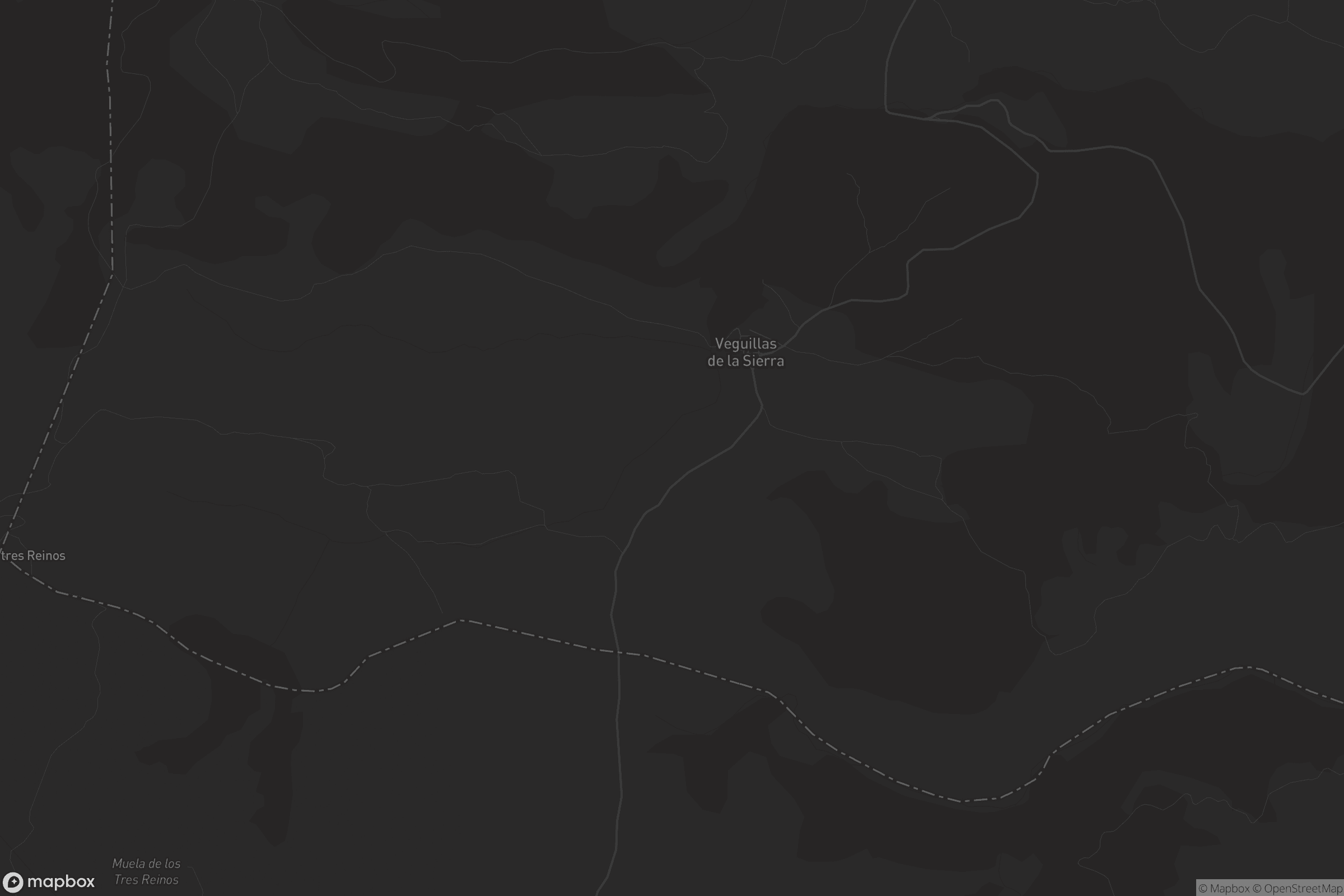 Mapa de Veguillas de la Sierra