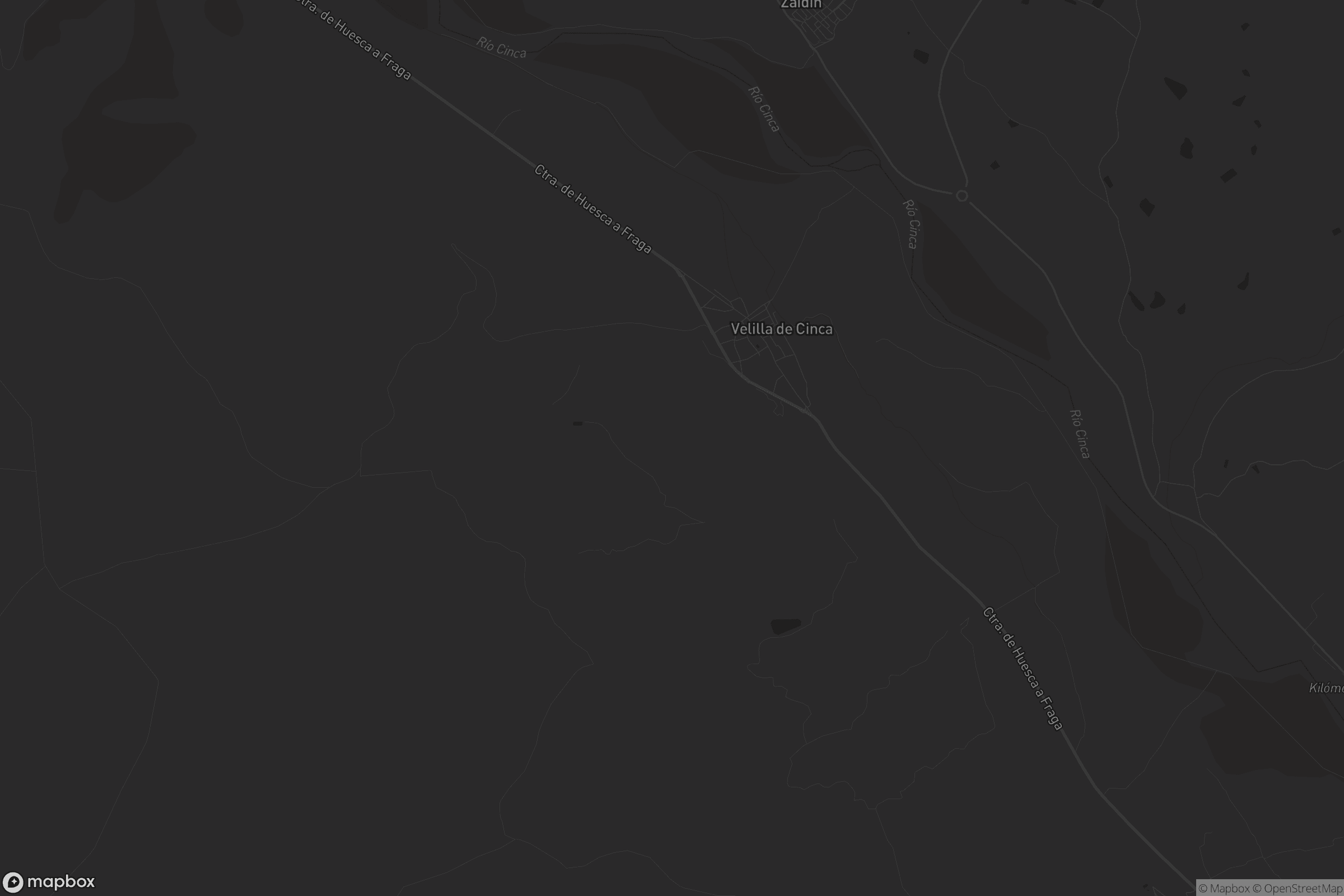 Mapa de Velilla de Cinca