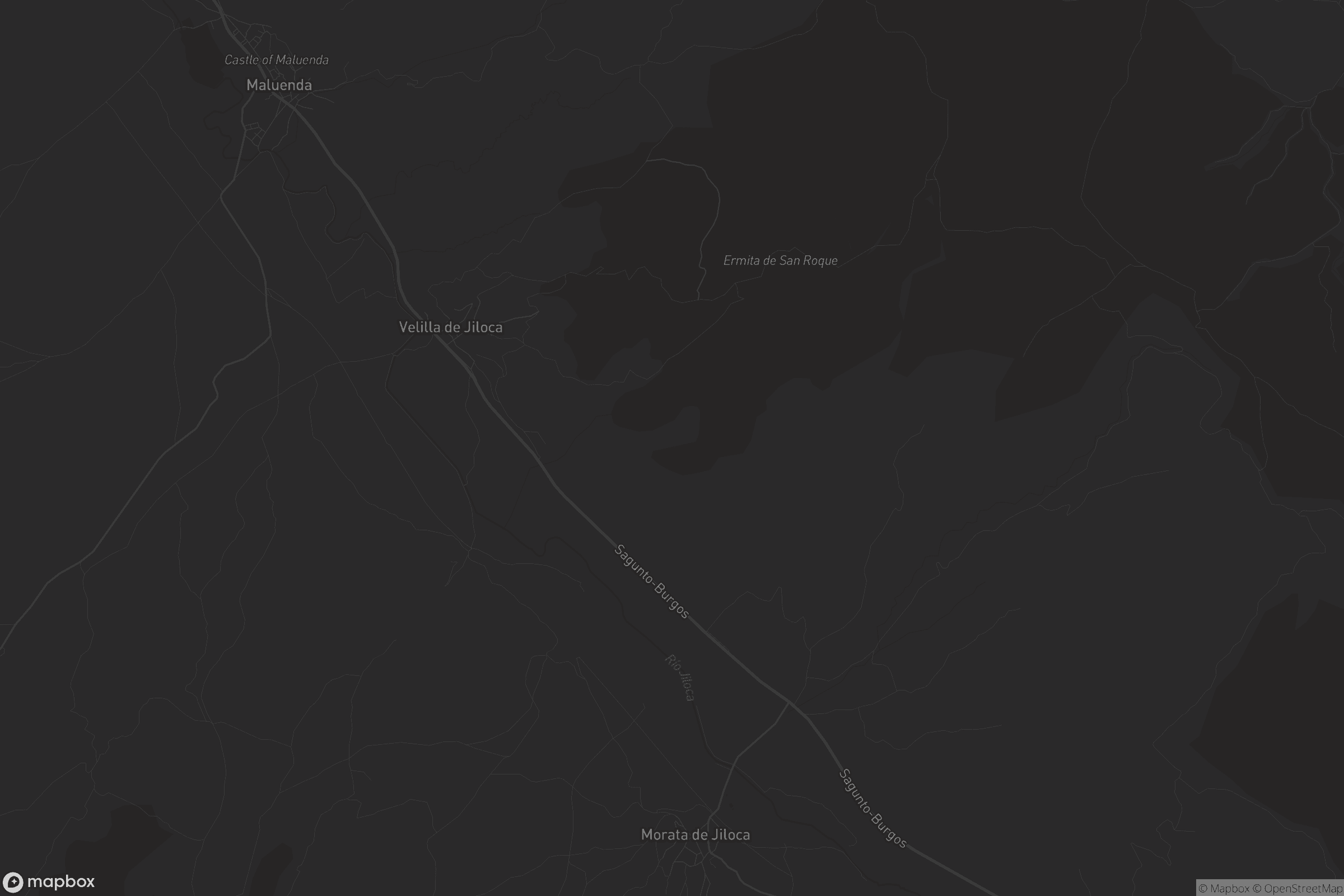 Mapa de Velilla de Jiloca