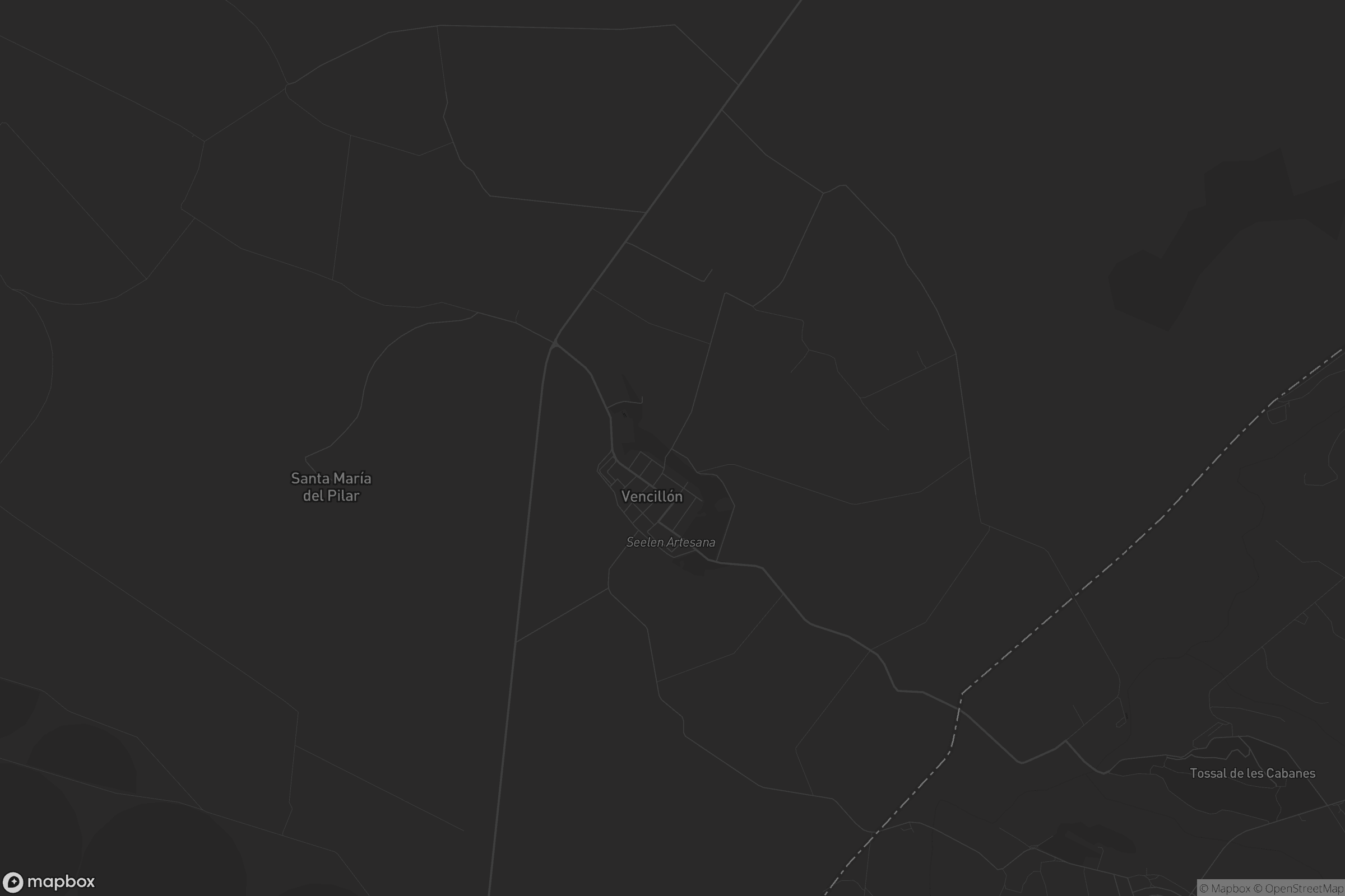 Mapa de Vencillón / Vensilló