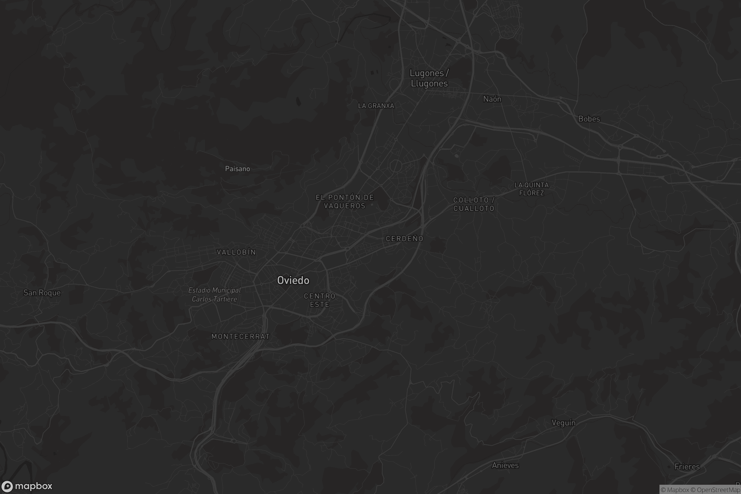 Mapa de Ventanielles