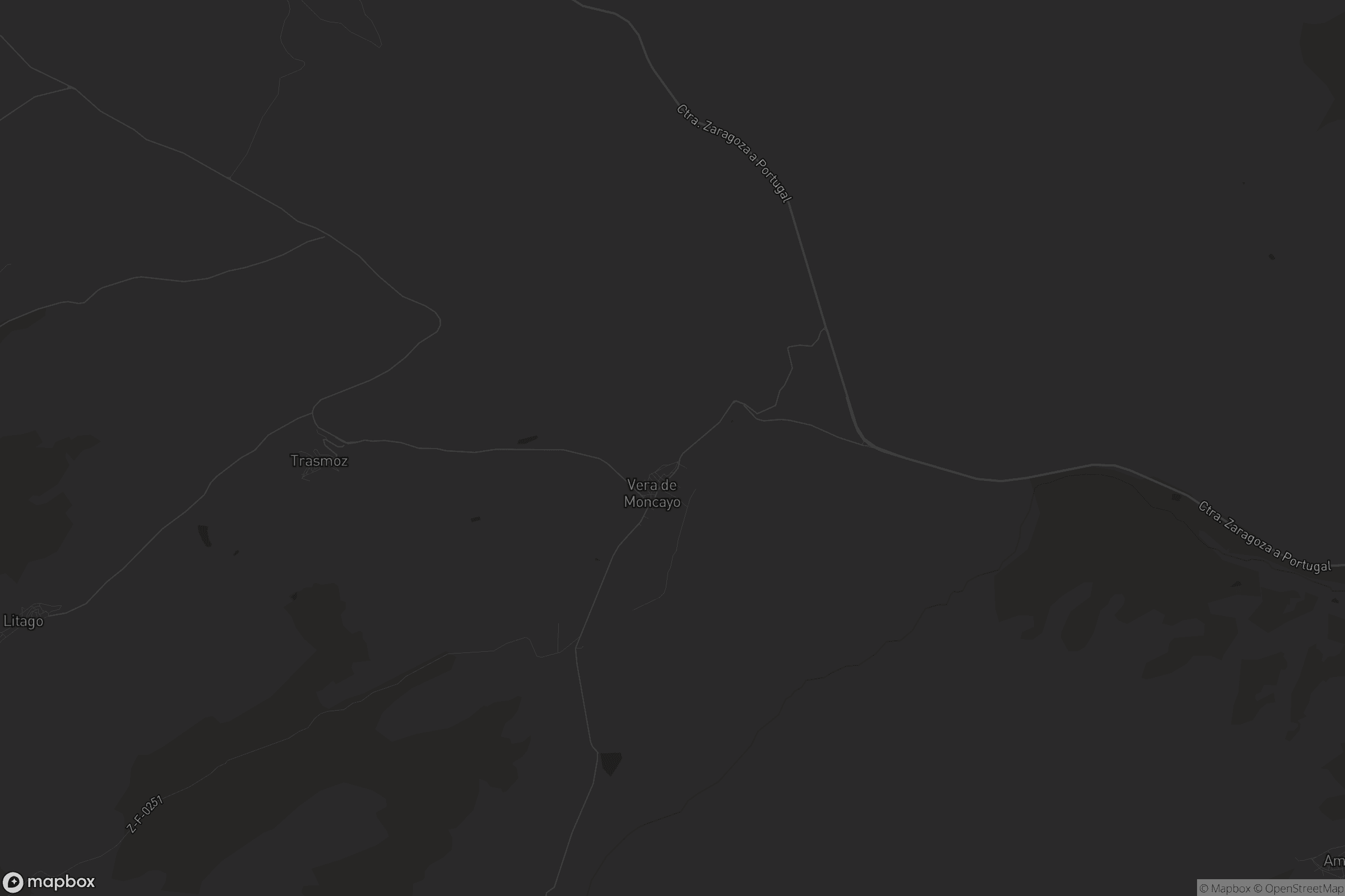 Mapa de Vera de Moncayo