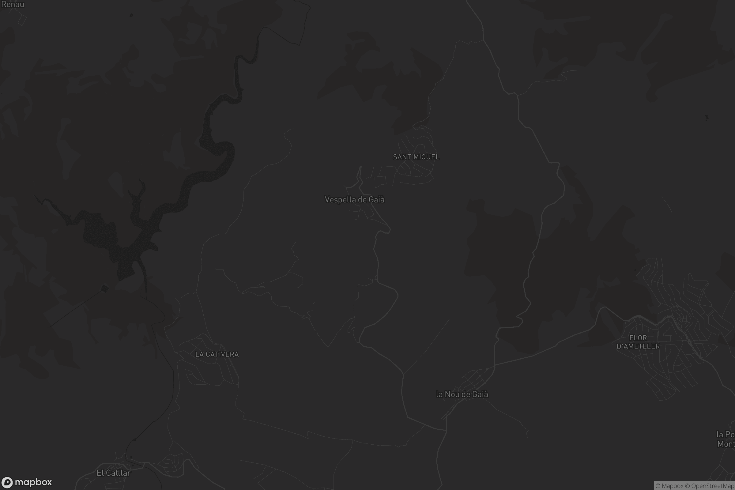 Mapa de Vespella de Gaià