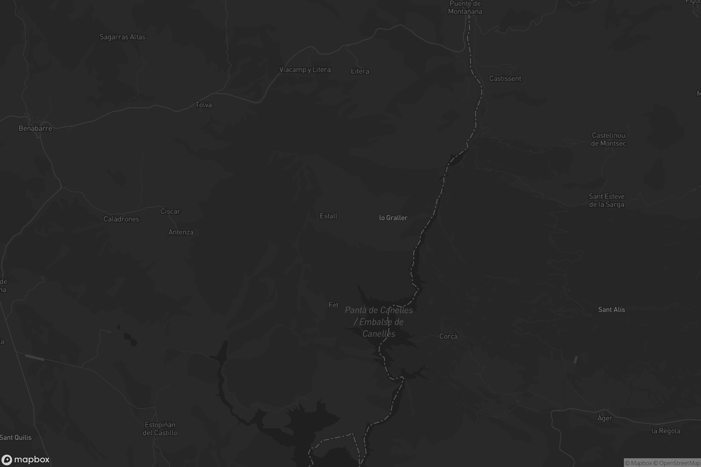 Mapa de Viacamp y Litera/Viacamp i Lliterà