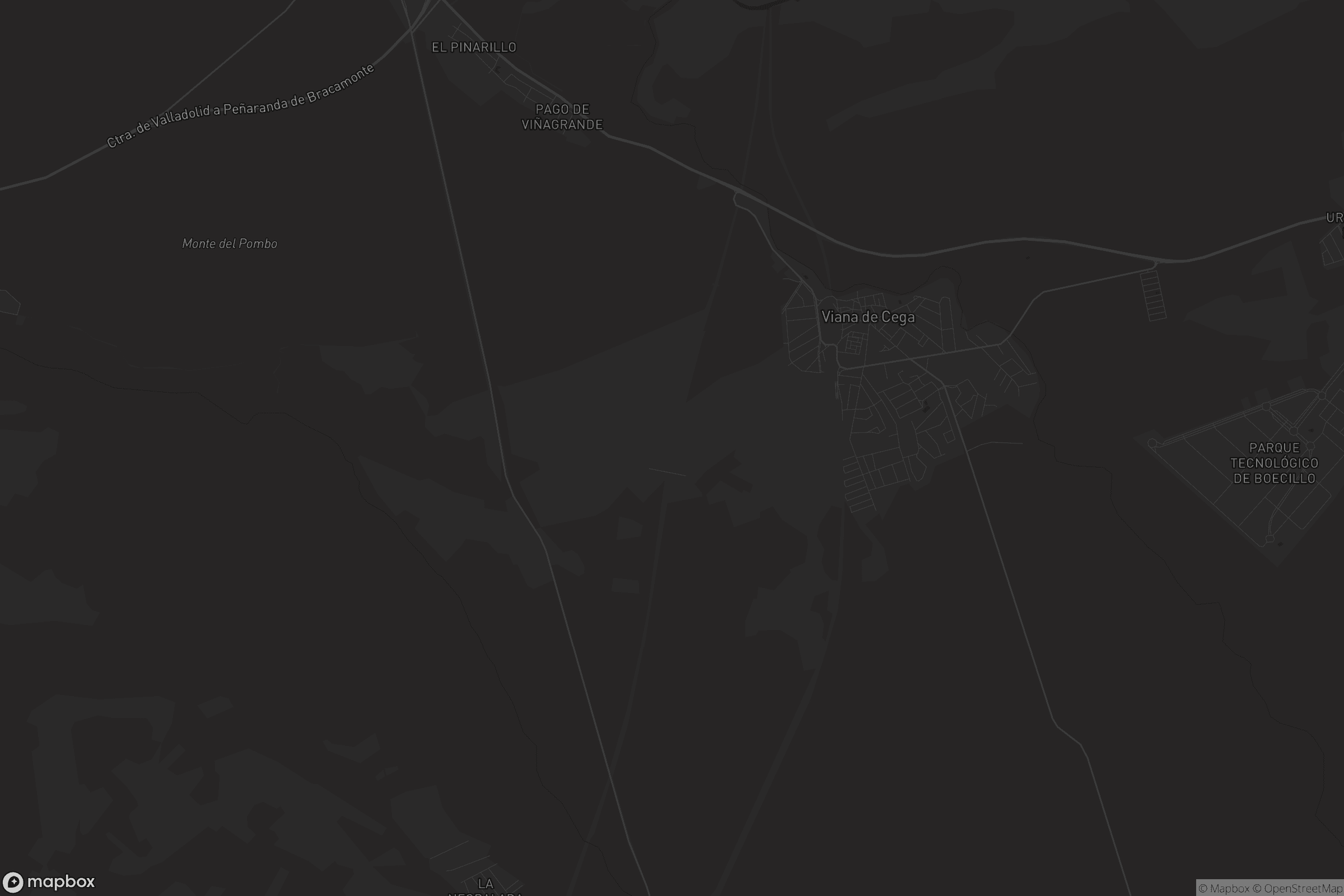 Mapa de Viana de Cega