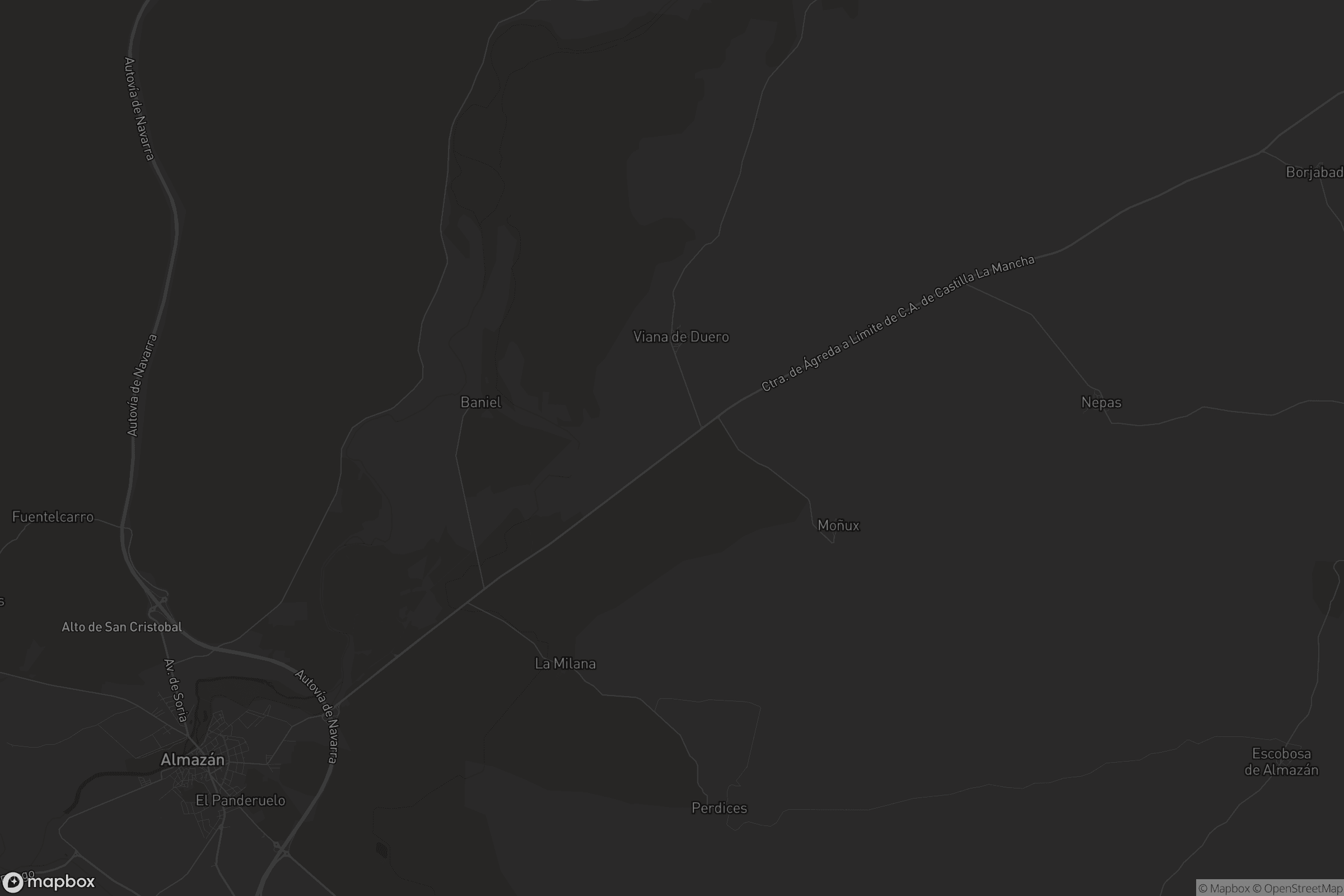 Mapa de Viana de Duero