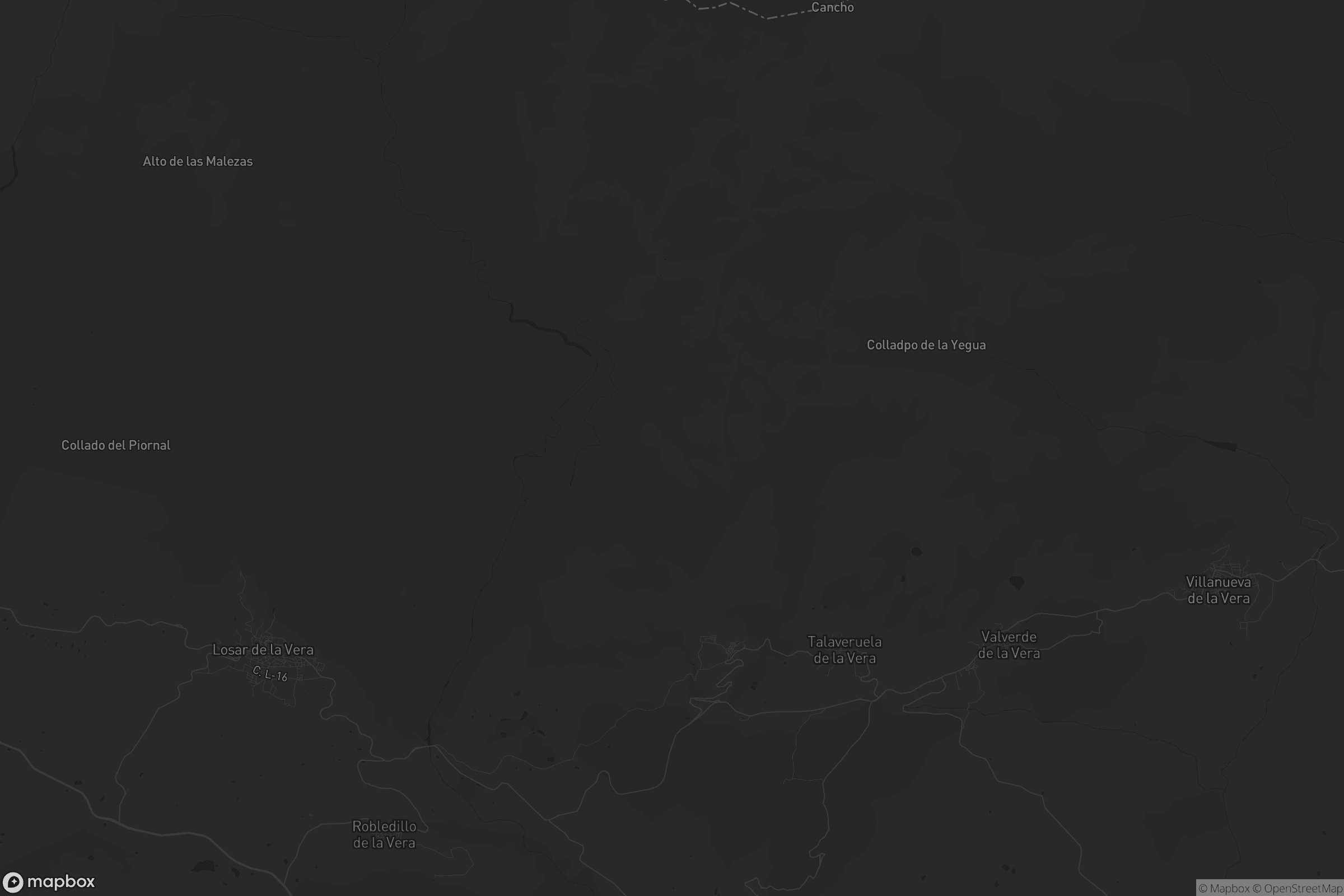 Mapa de Viandar de la Vera