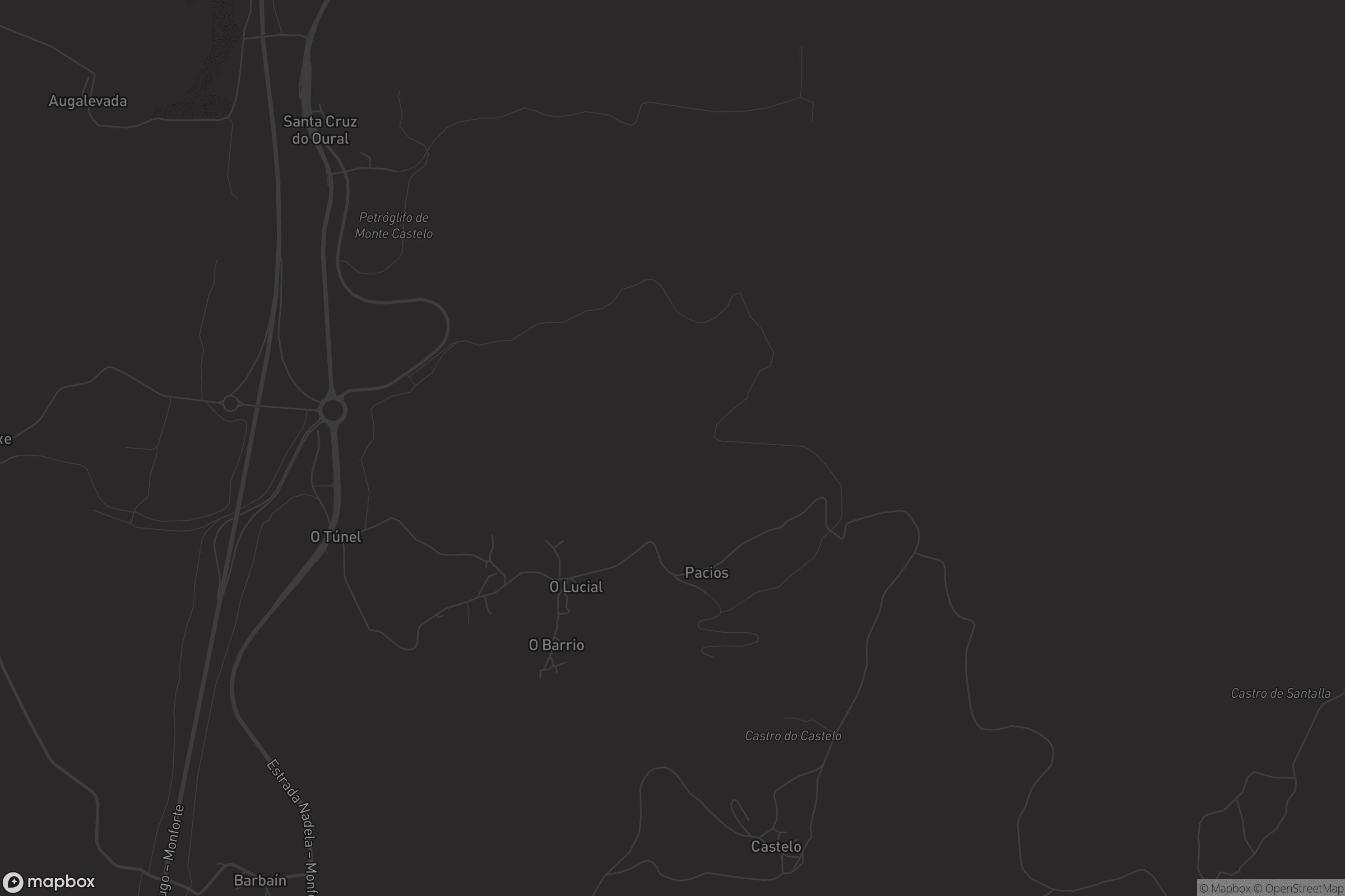 Mapa de Vila de Mouros