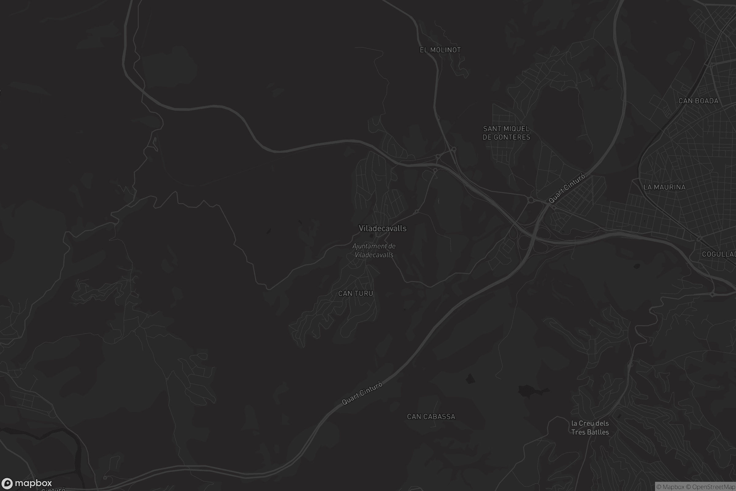 Mapa de Viladecavalls