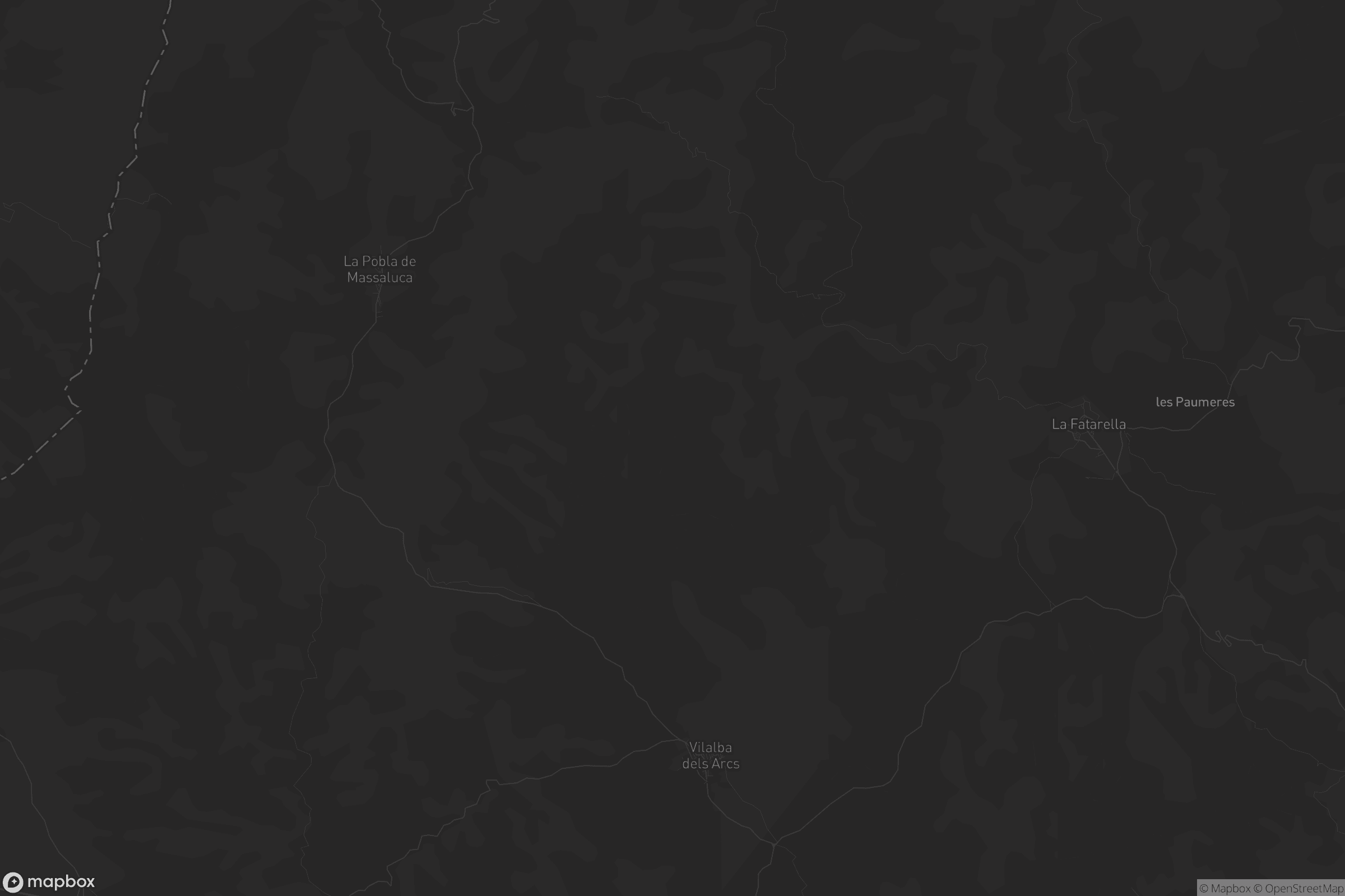 Mapa de Vilalba dels Arcs