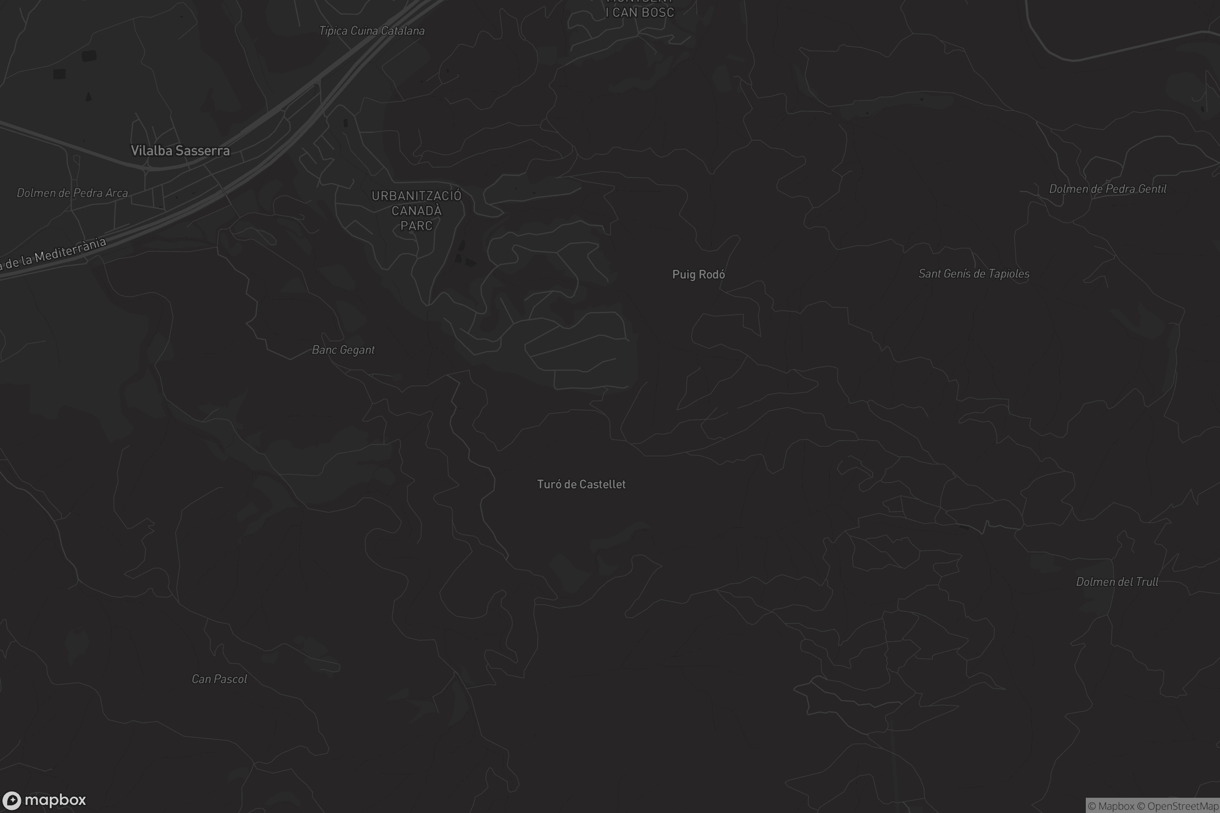 Mapa de Vilalba Sasserra