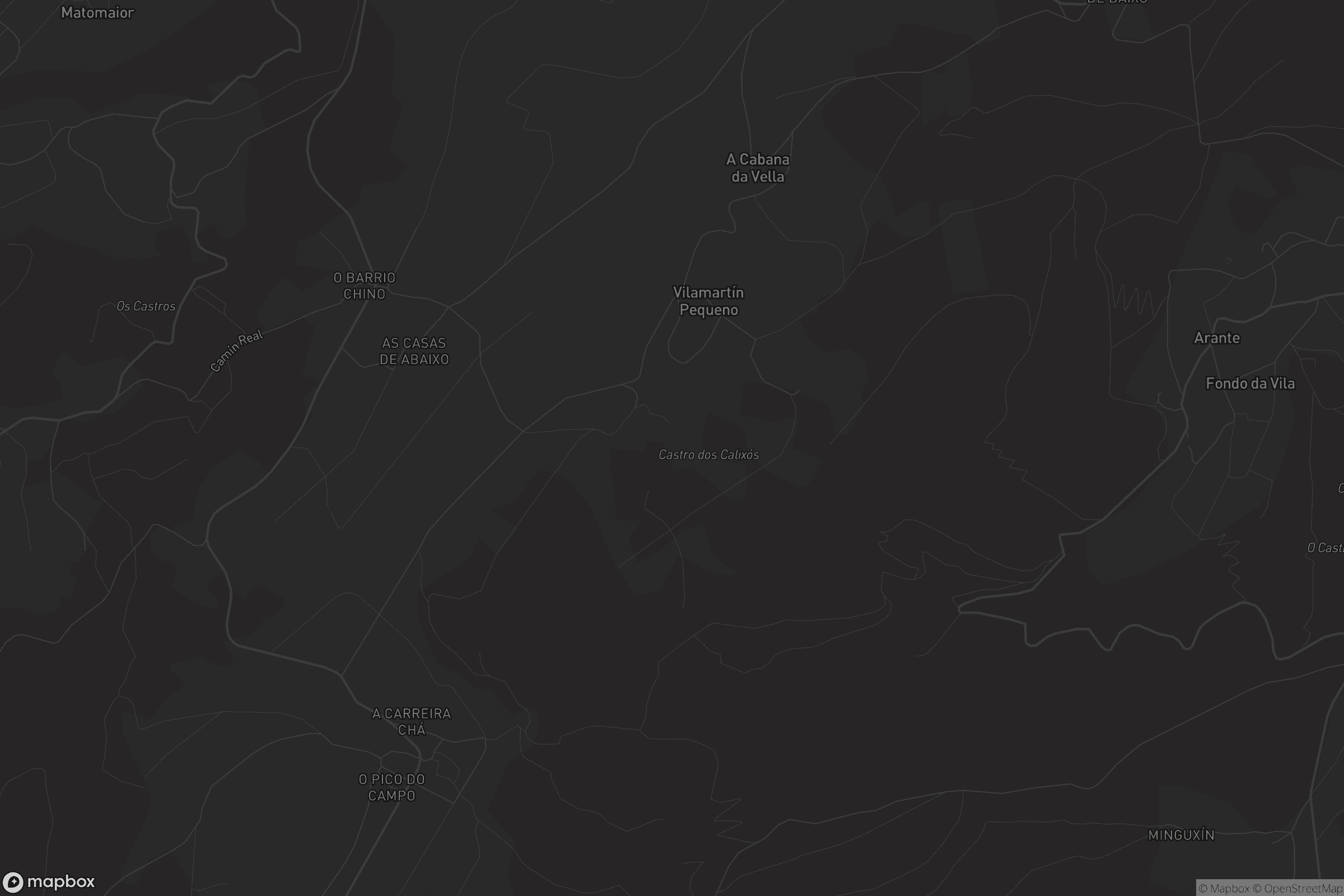 Mapa de Vilamartín Pequeno