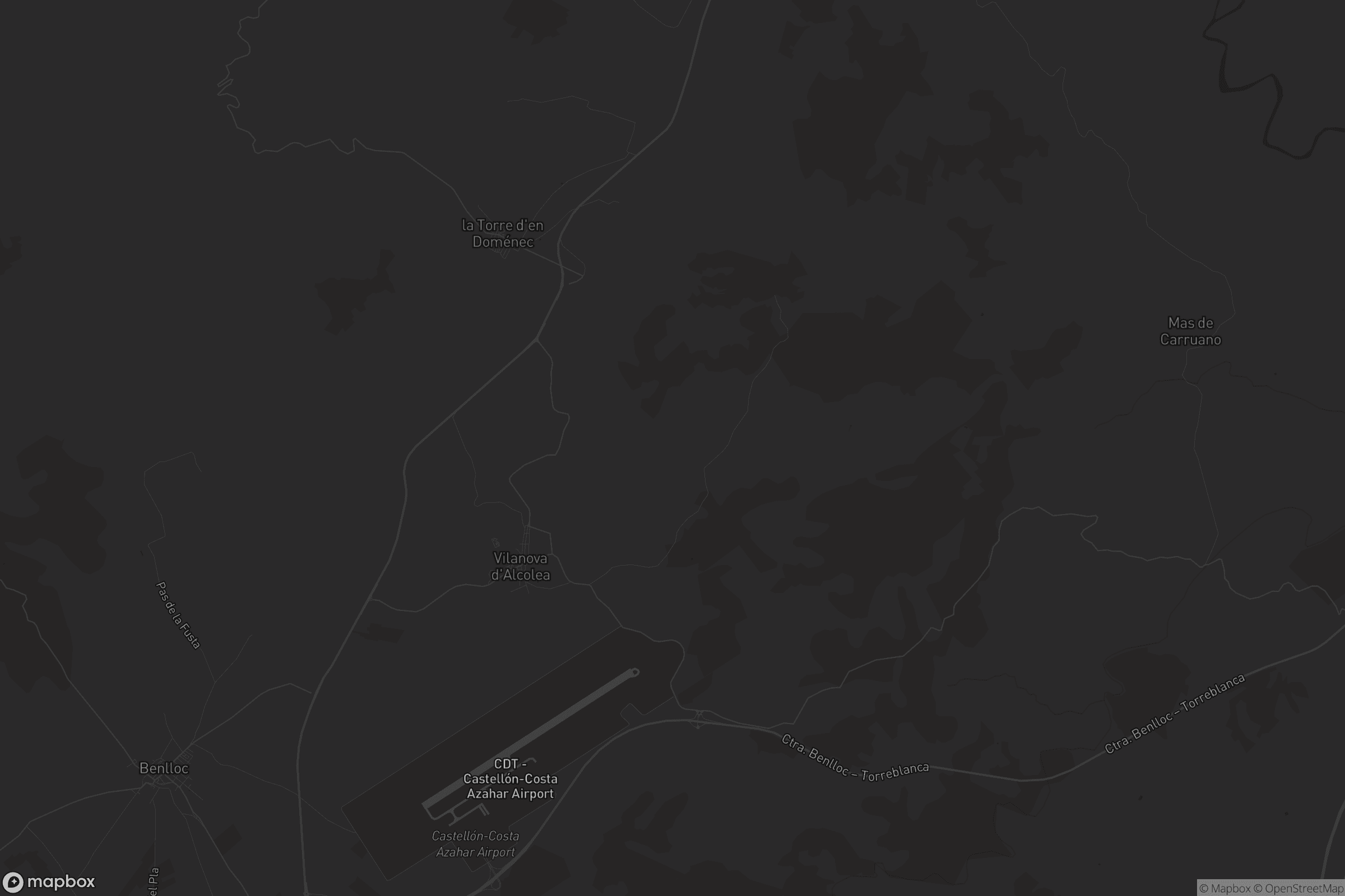 Mapa de Vilanova d'Alcolea