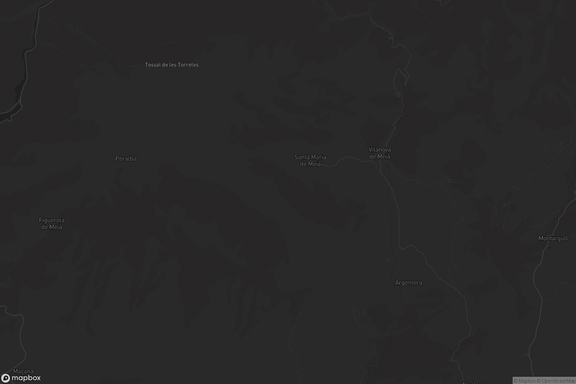 Mapa de Vilanova de Meià