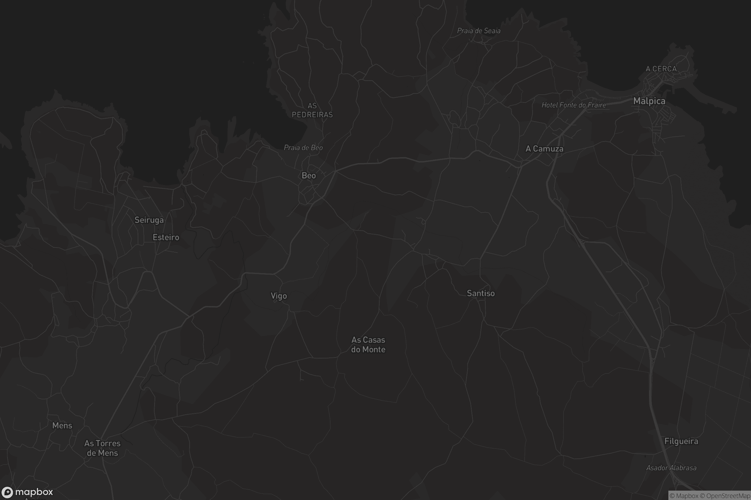 Mapa de Vilanova de Santiso