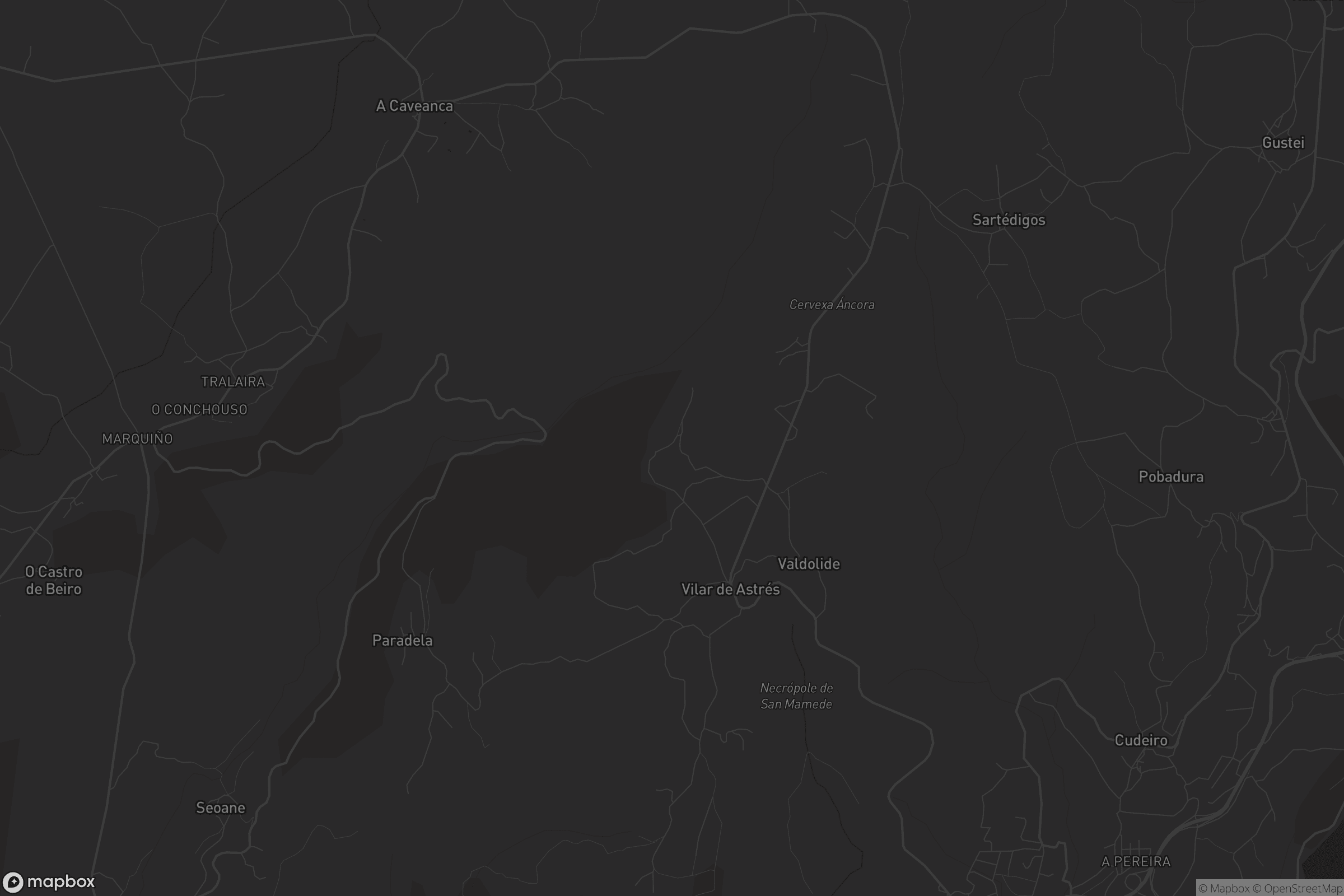 Mapa de Vilar de Astrés