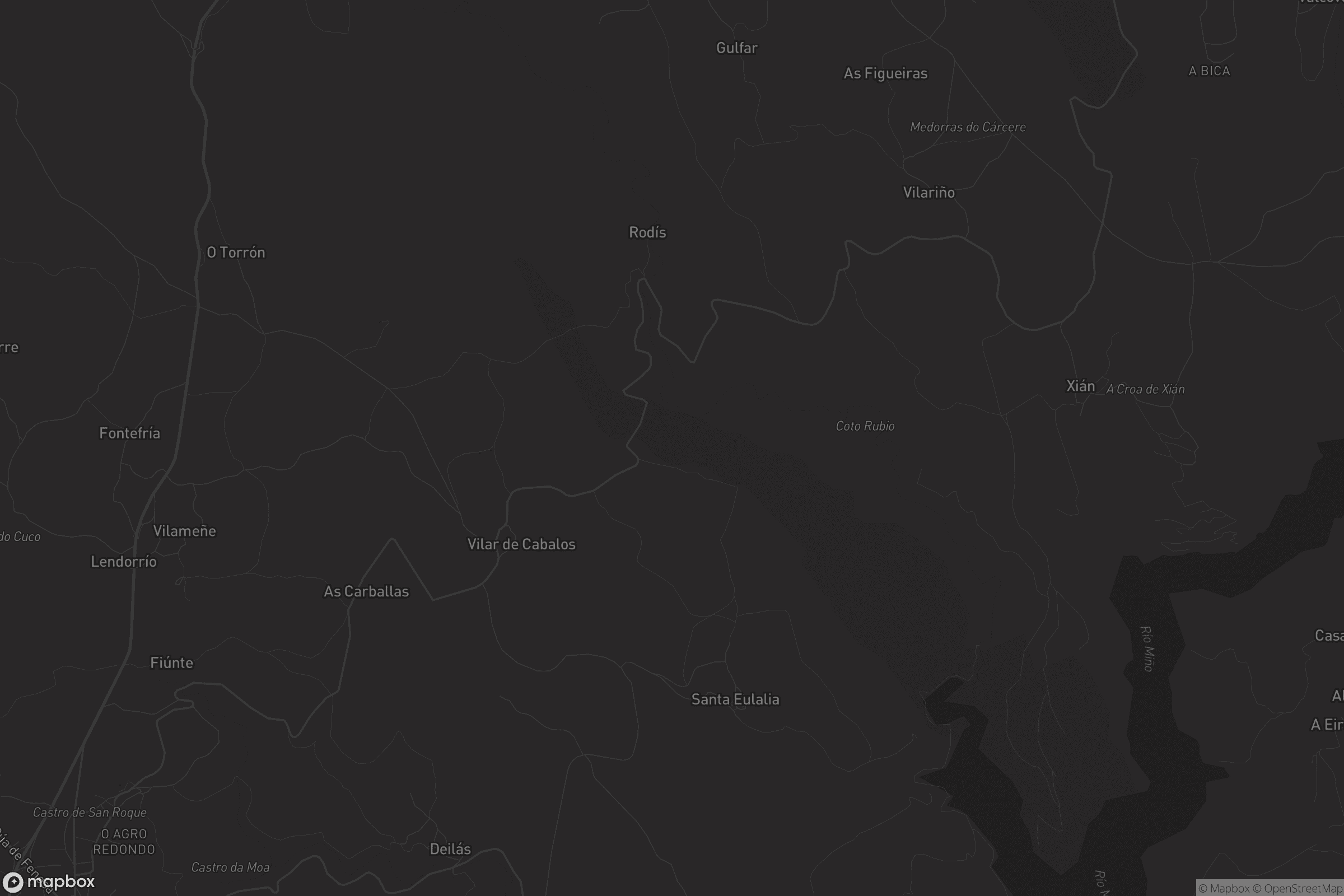 Mapa de Vilar de Cabalos