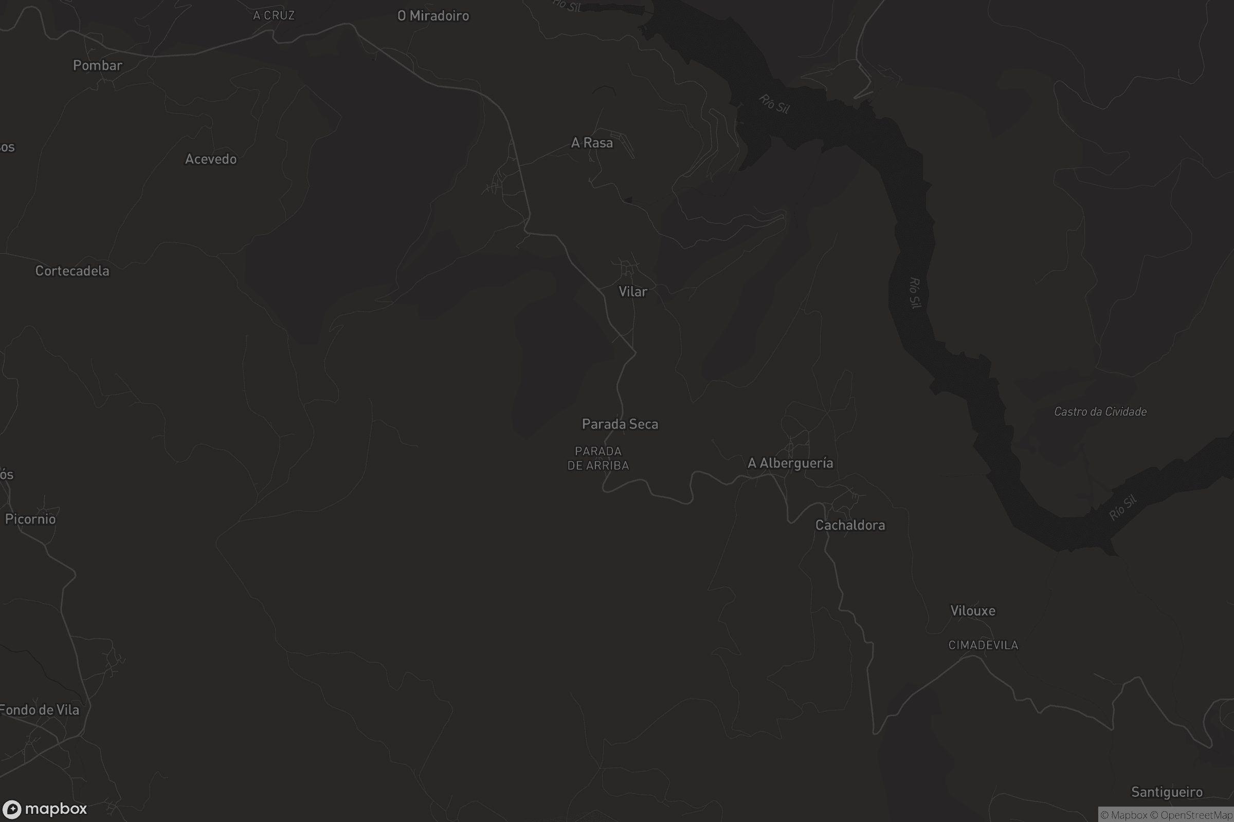 Mapa de Vilar de Cerreda