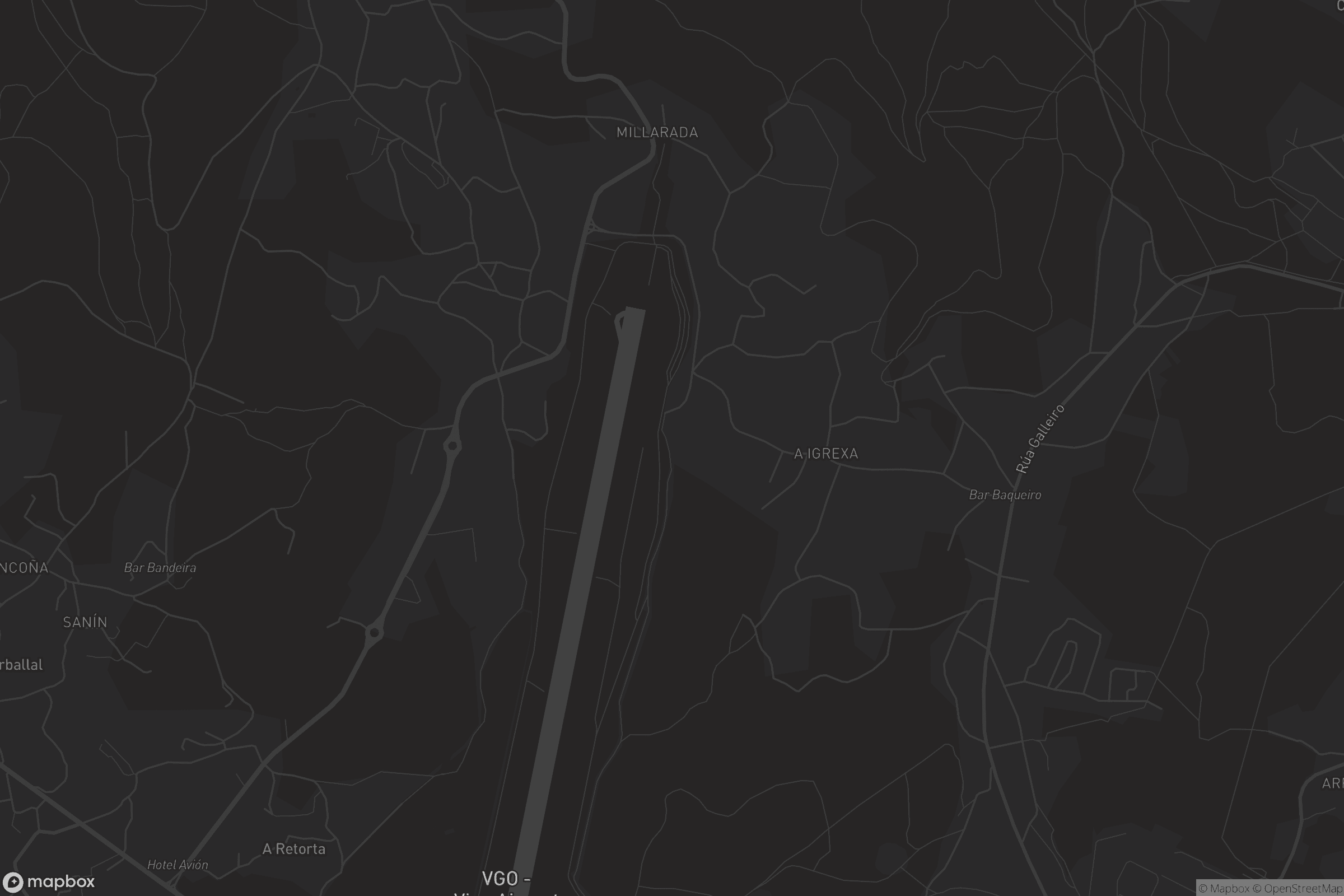 Mapa de Vilar de Infesta