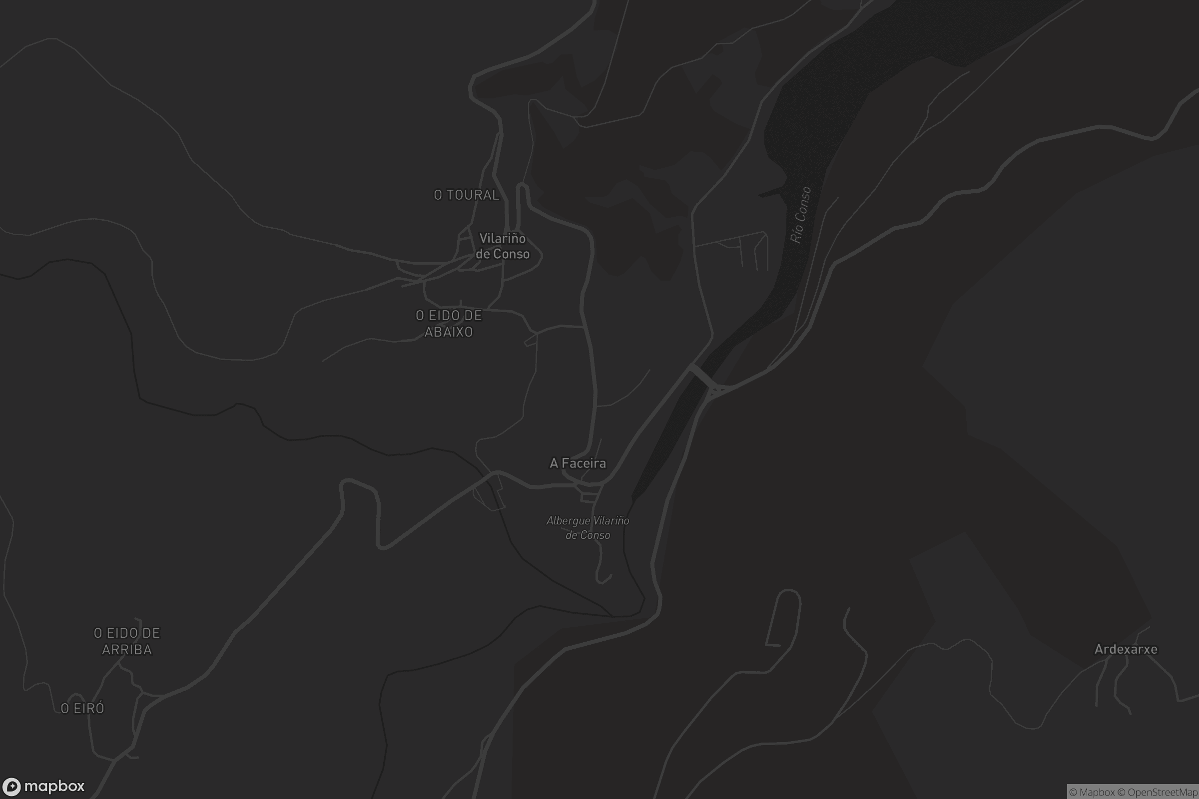 Mapa de Vilariño de Conso