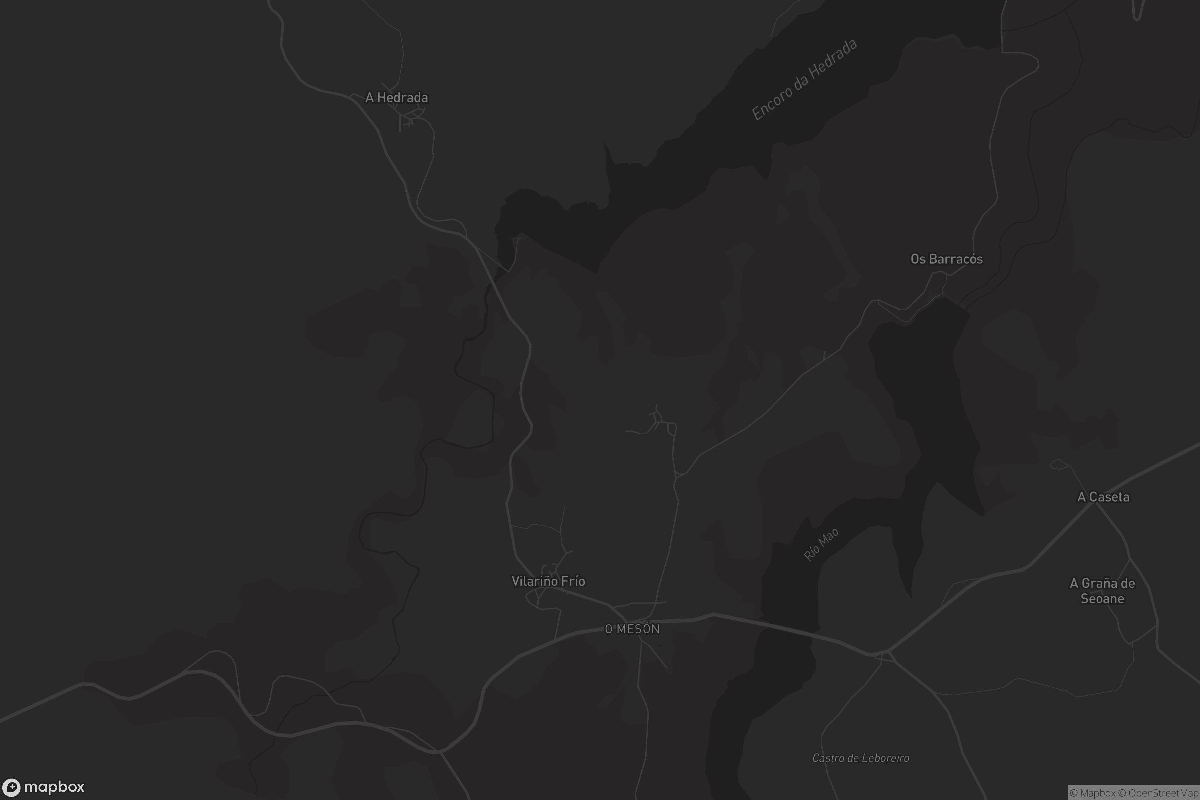 Mapa de Vilariño Frío