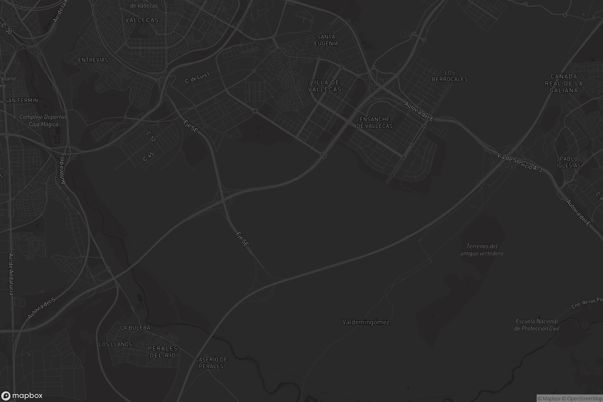 Mapa de Villa de Vallecas