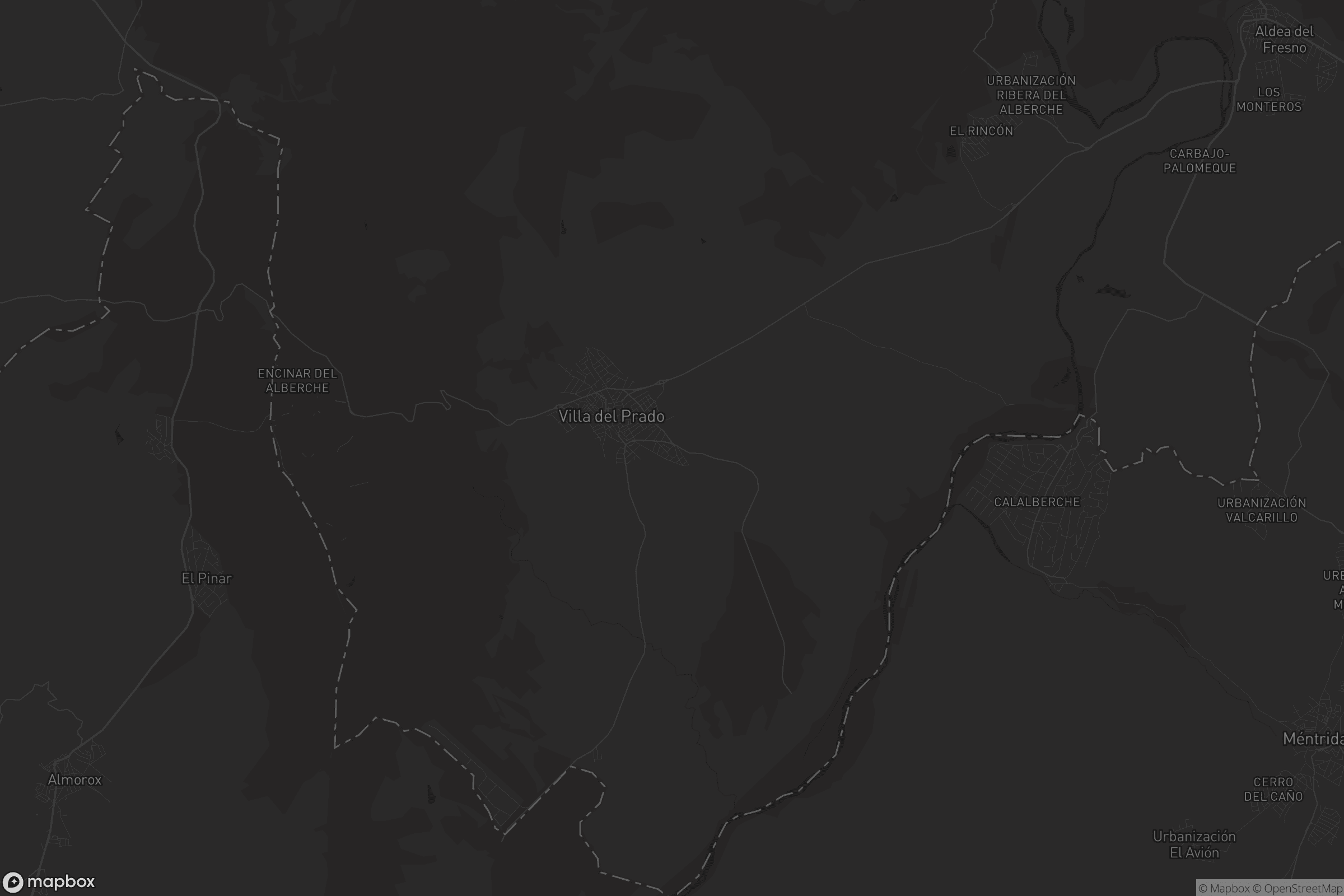 Mapa de Villa del Prado