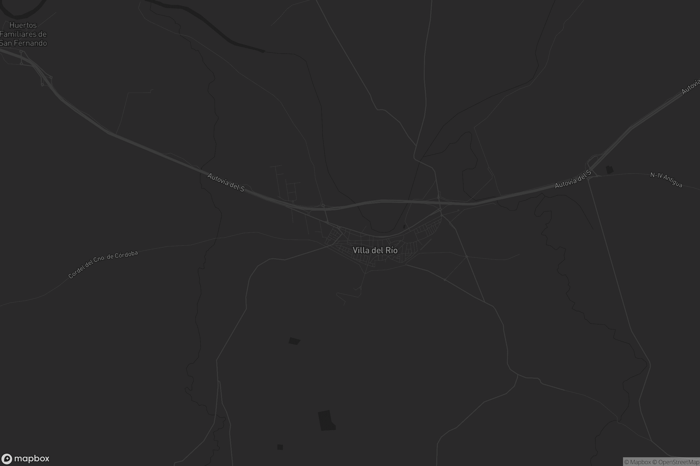 Mapa de Villa del Río