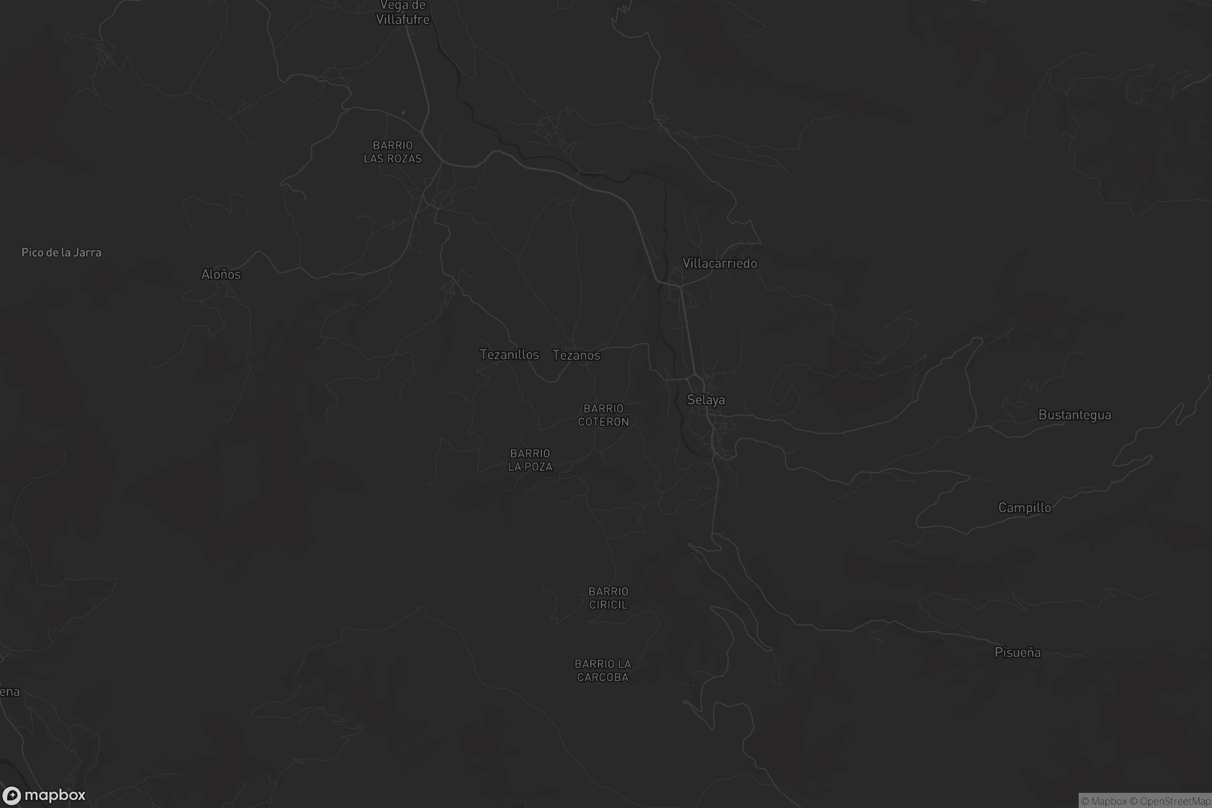 Mapa de Villacarriedo