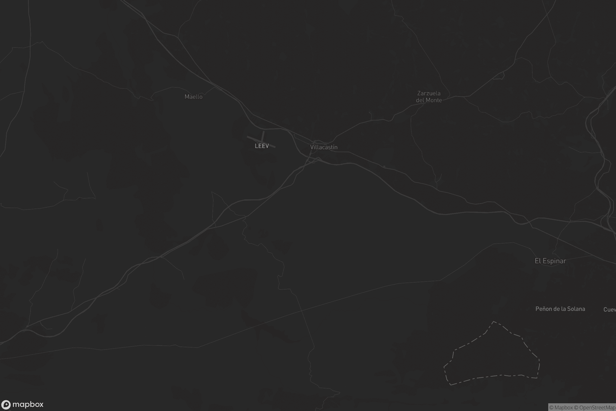 Mapa de Villacastín