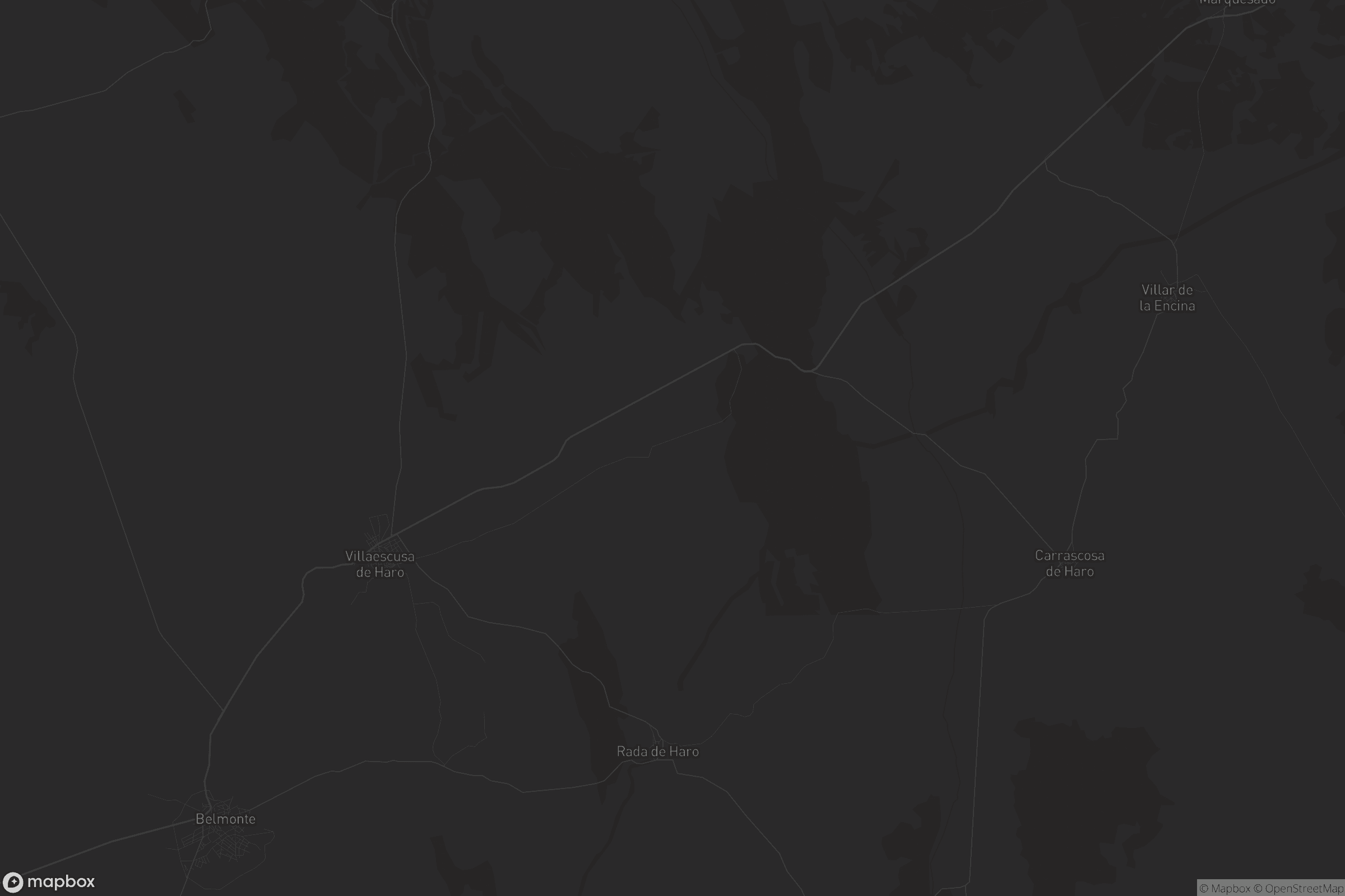 Mapa de Villaescusa de Haro