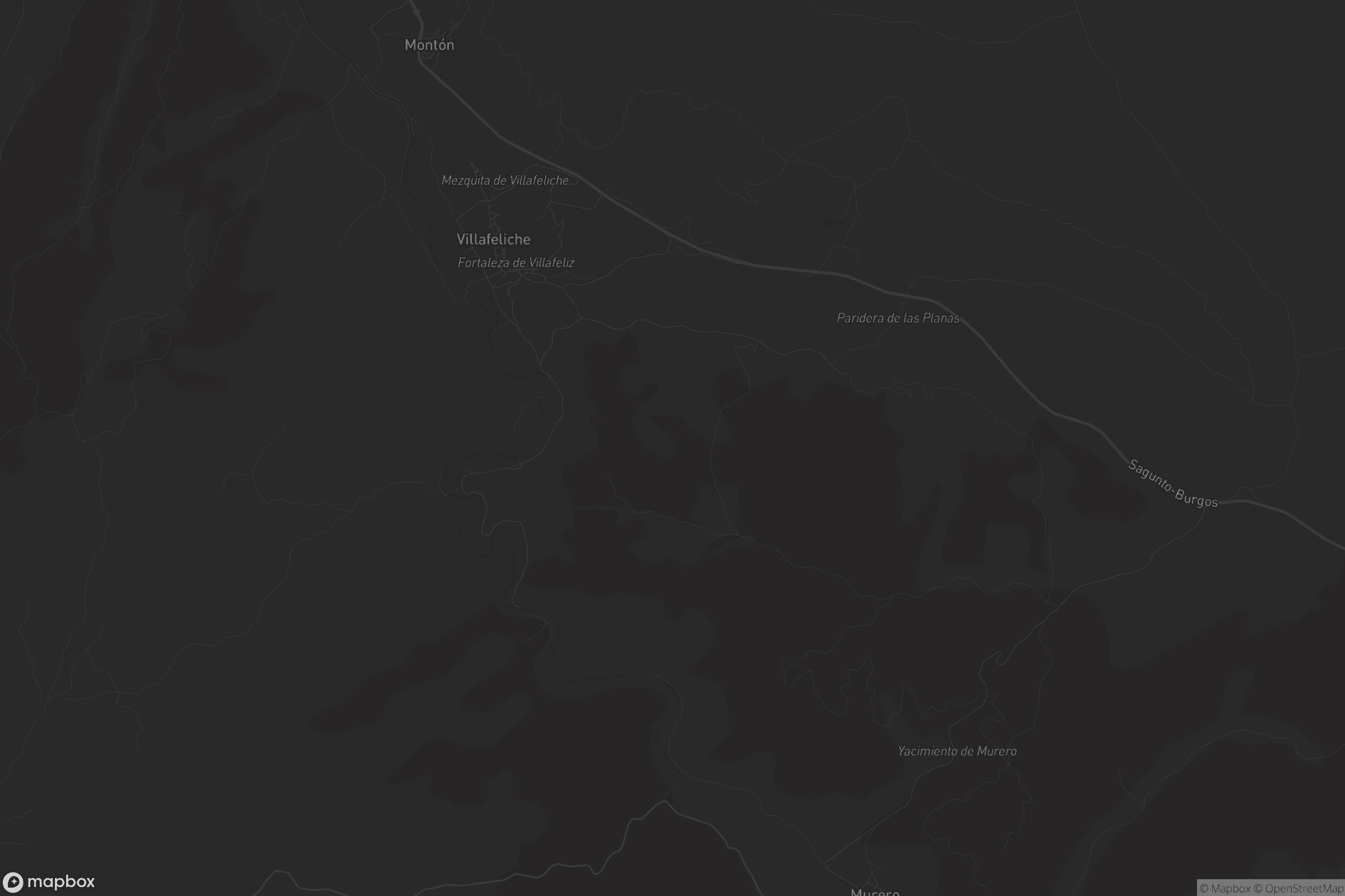 Mapa de Villafeliche