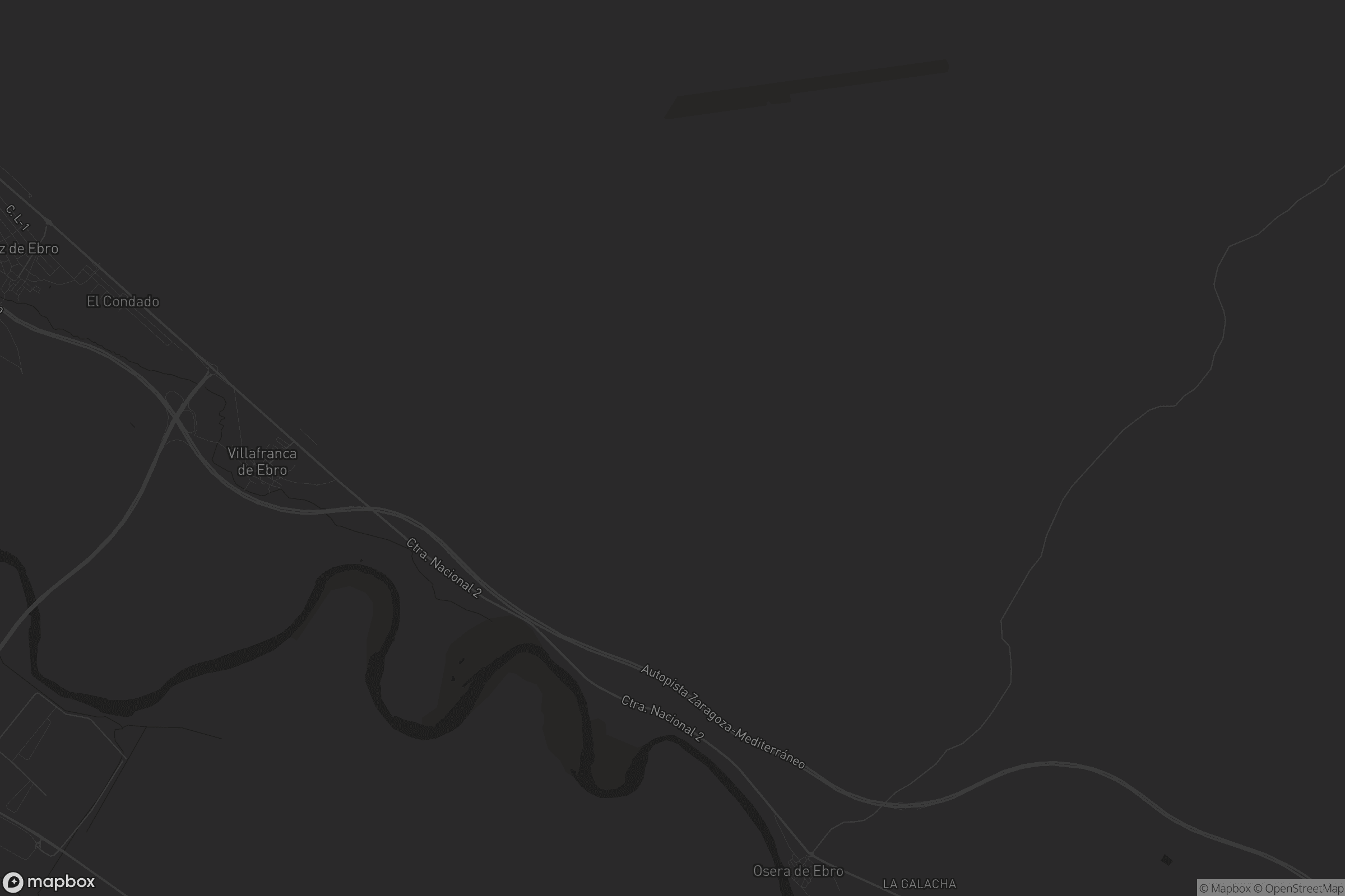 Mapa de Villafranca de Ebro