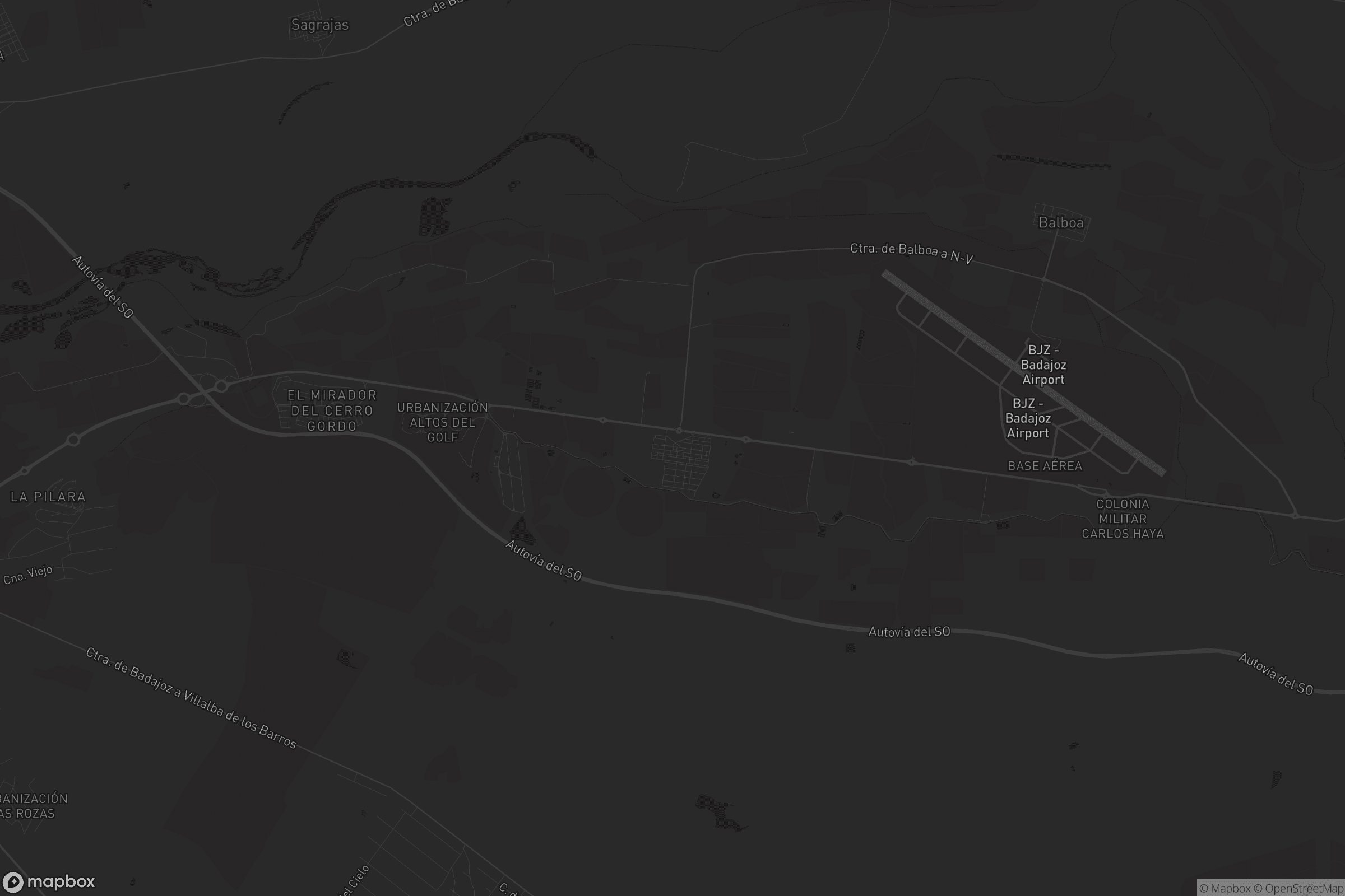 Mapa de Villafranco del Guadiana