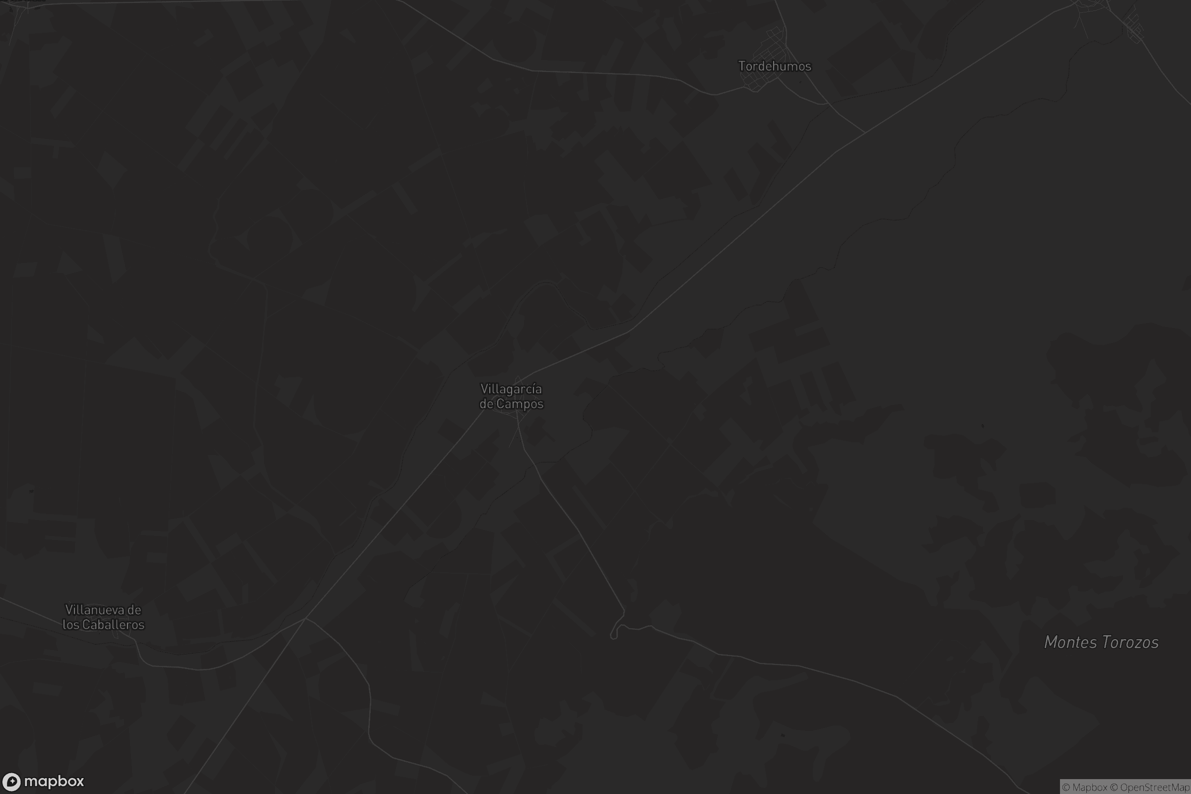 Mapa de Villagarcía de Campos