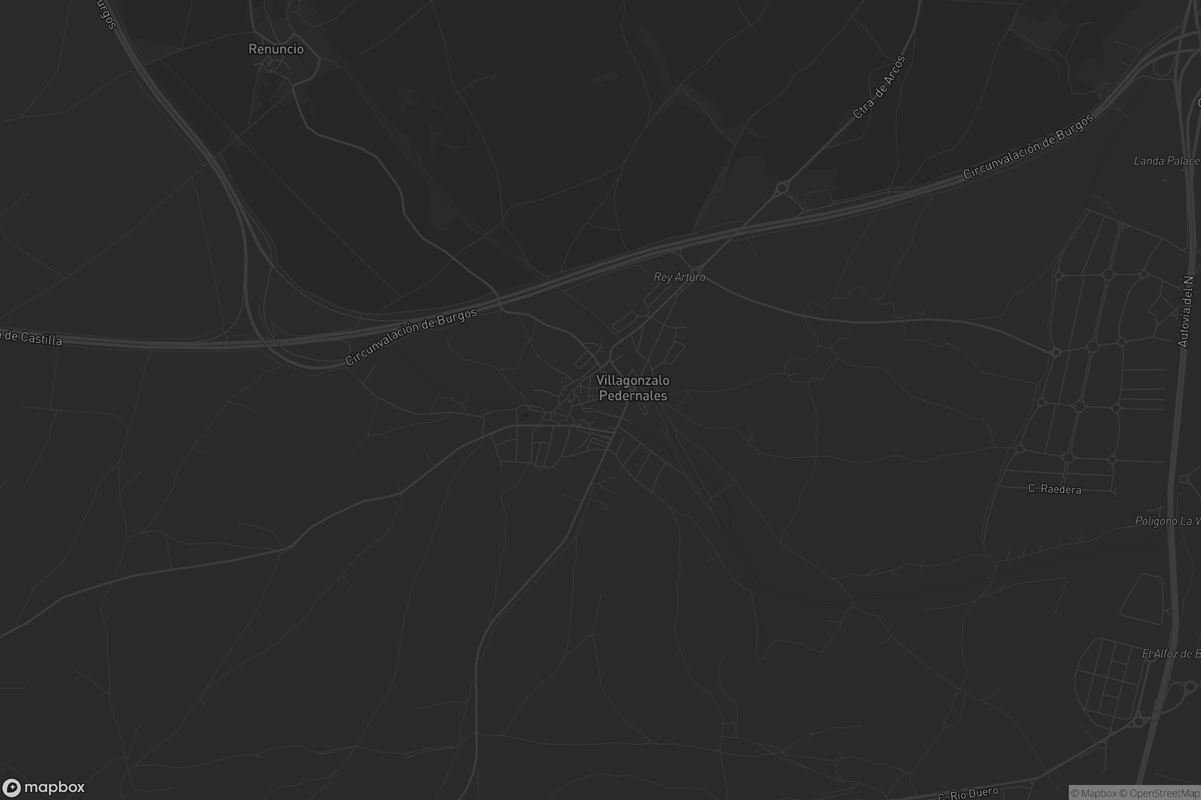 Mapa de Villagonzalo Pedernales