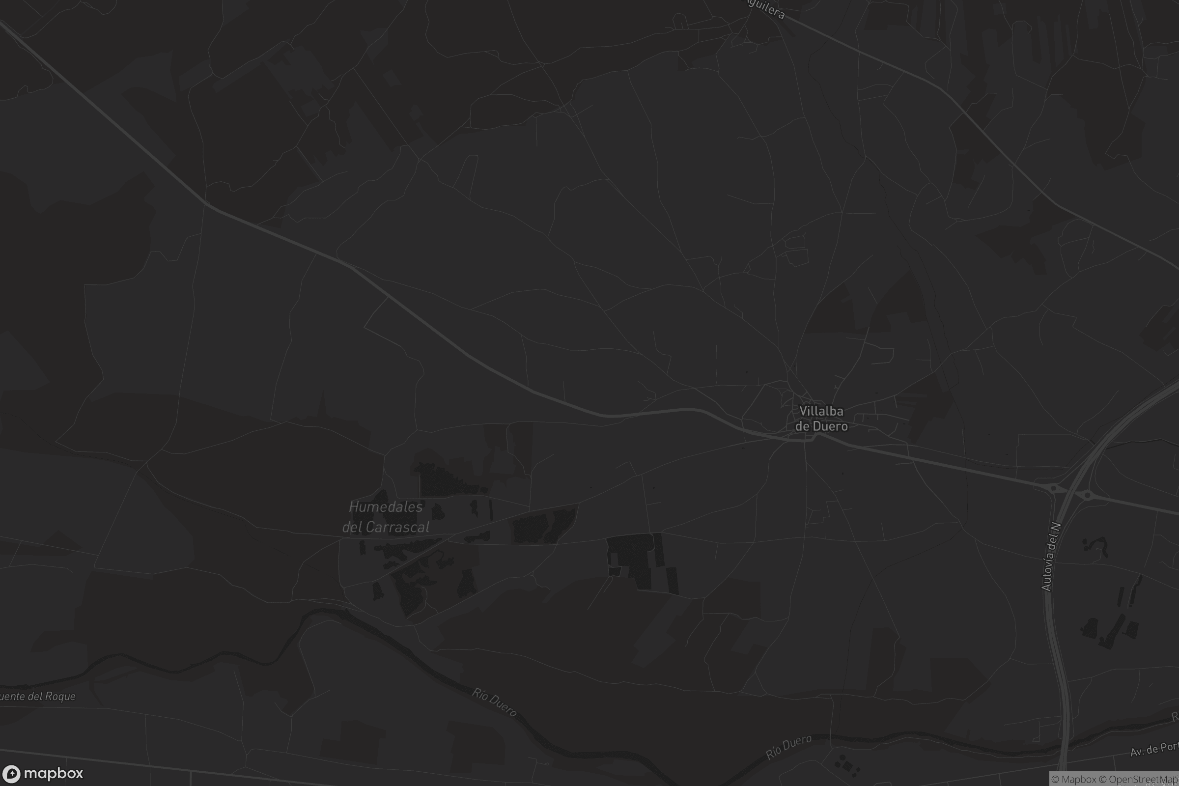 Mapa de Villalba de Duero