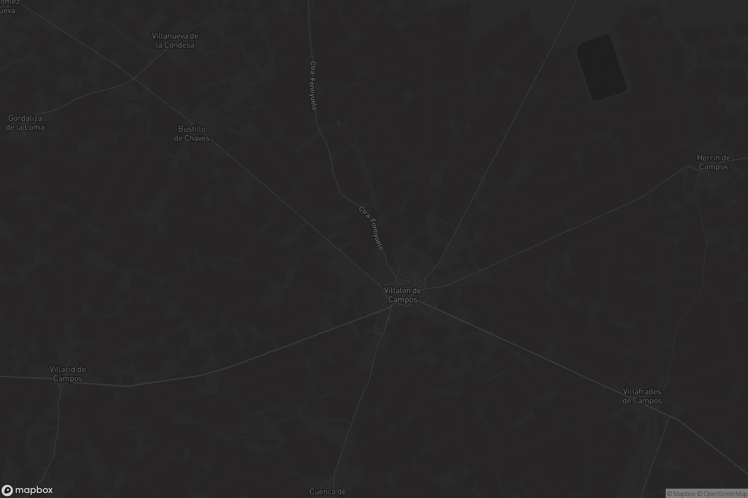 Mapa de Villalón de Campos