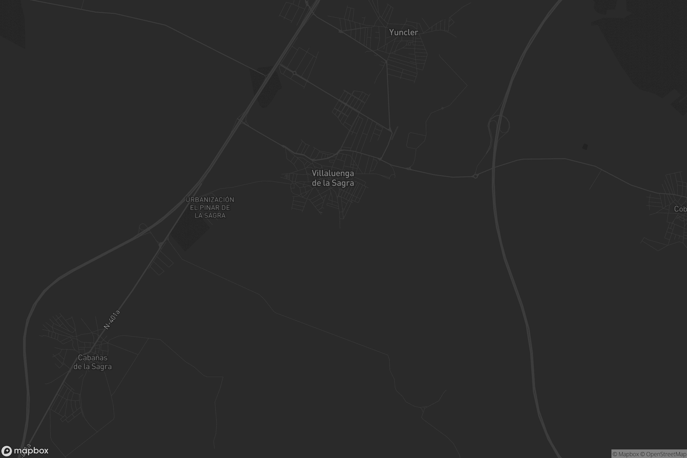 Mapa de Villaluenga de la Sagra